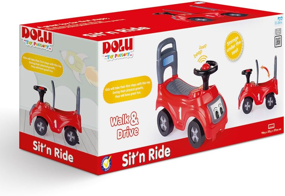 Dolu Sit n Ride Red - Image 4