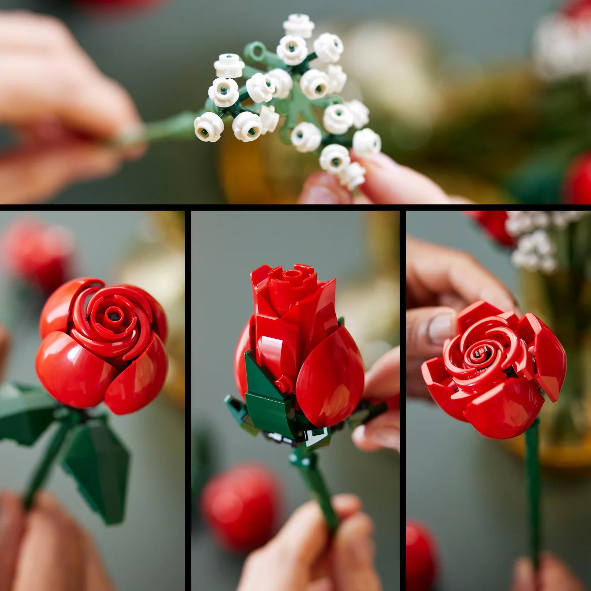LEGO 10328 Icons Bouquet of Roses Flowers Décor Set for Adults - Image 5
