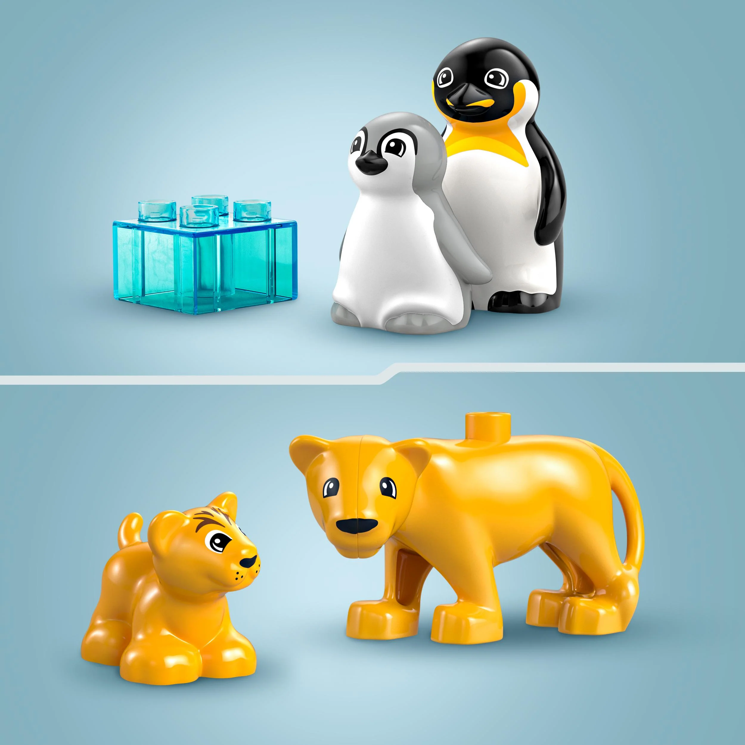LEGO 10442 DUPLO Wild Animal Families: Penguins & Lions - Image 3