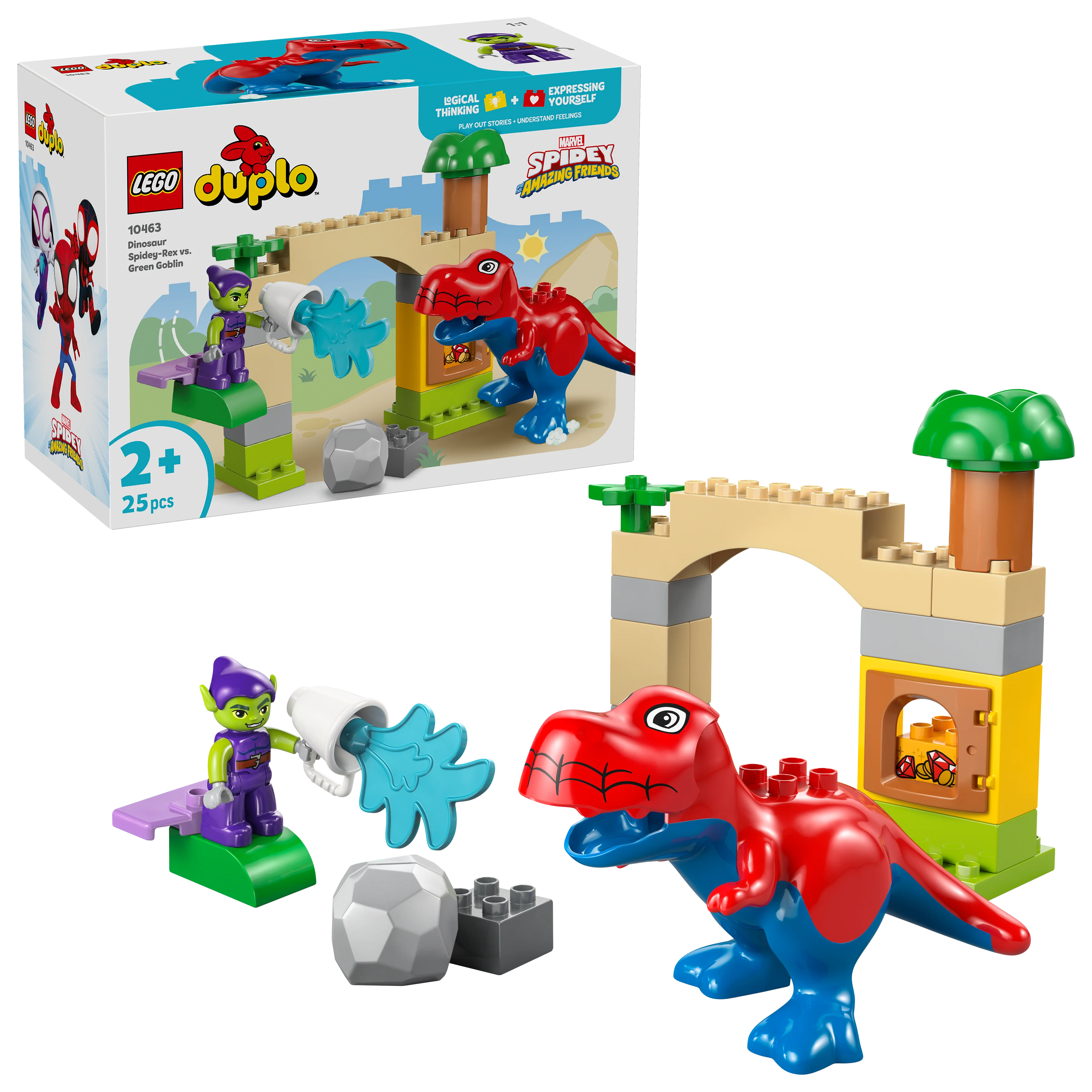 LEGO 10463 Dinosaur Spidey-Rex vs. Green Goblin - Image 4