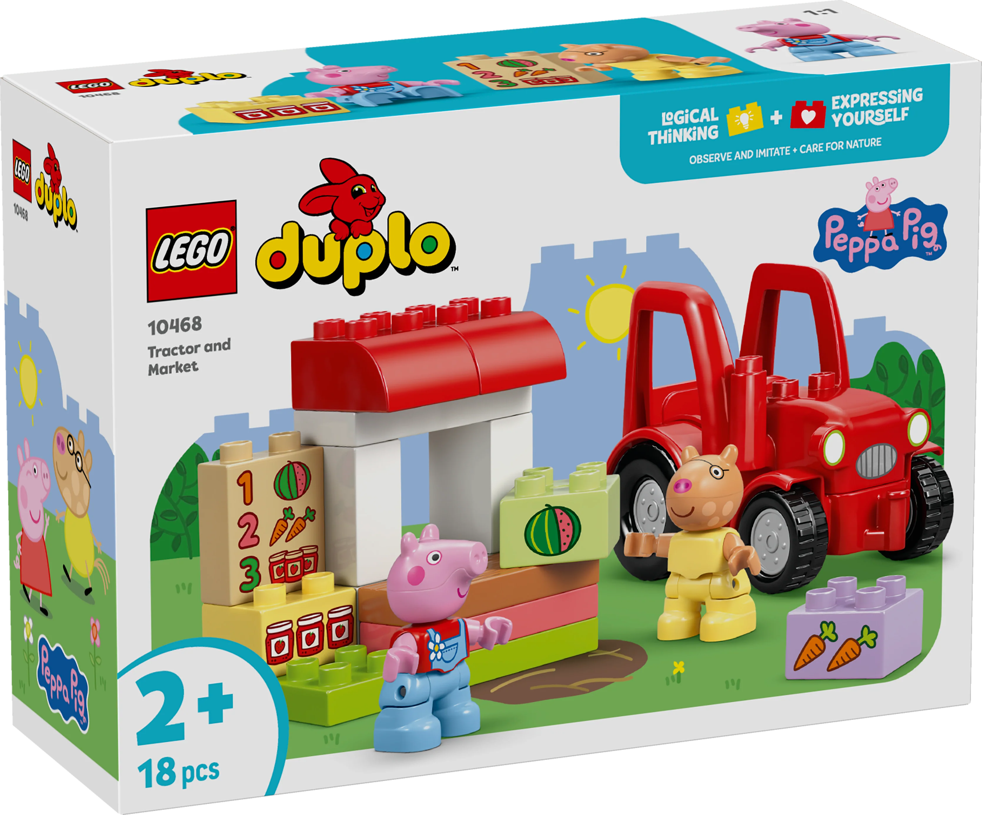 LEGO 10468 Tractor and Market - Image 5