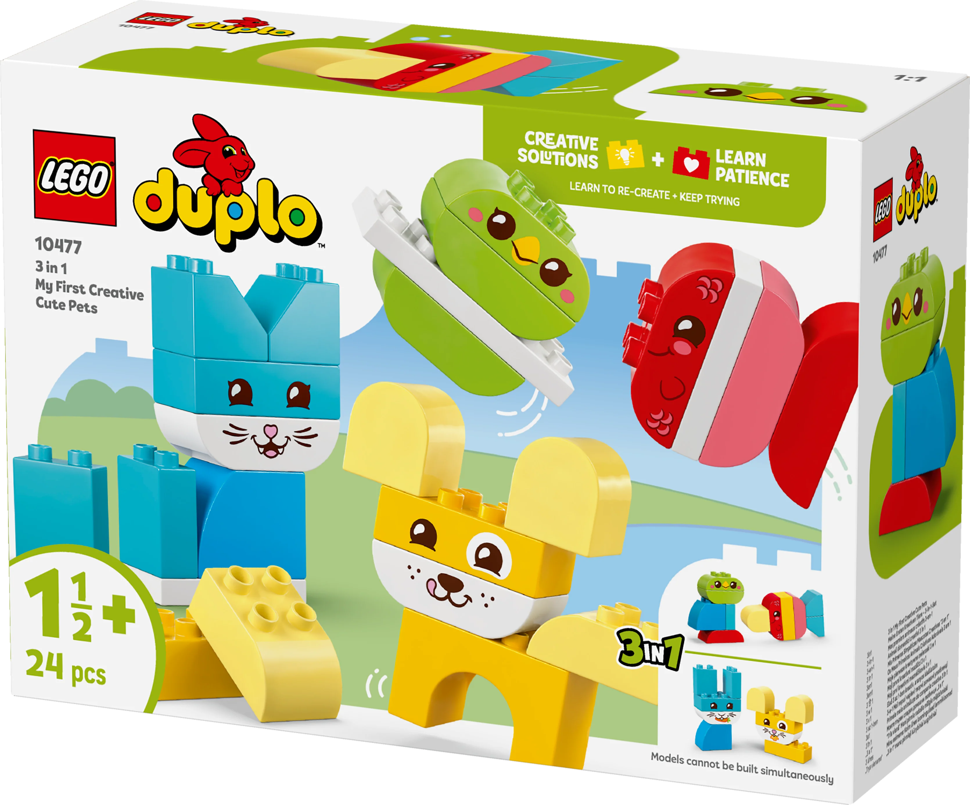 LEGO 10477 DUPLO My First 3 in 1 Creative Cute Pets - Image 3