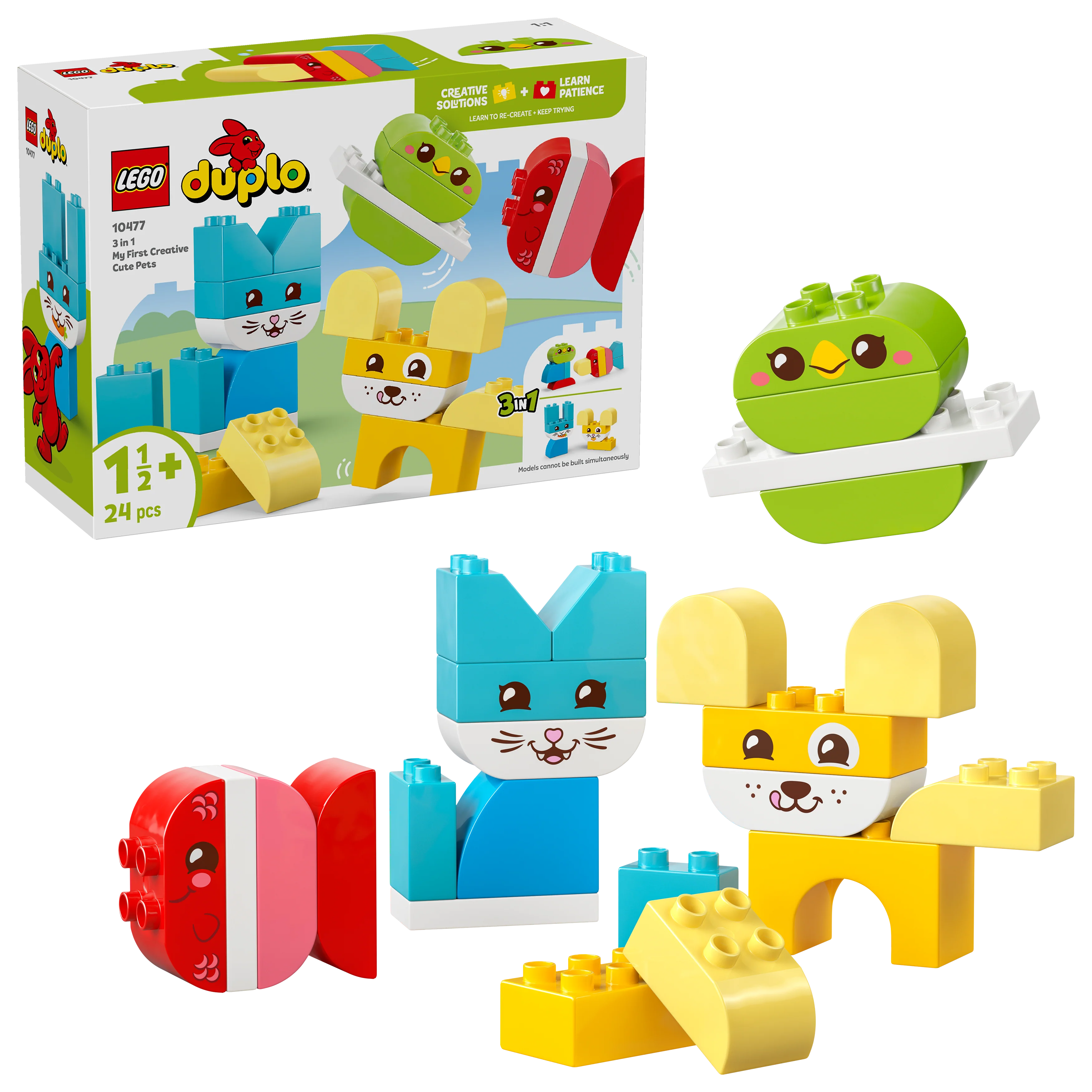LEGO 10477 DUPLO My First 3 in 1 Creative Cute Pets - Image 4