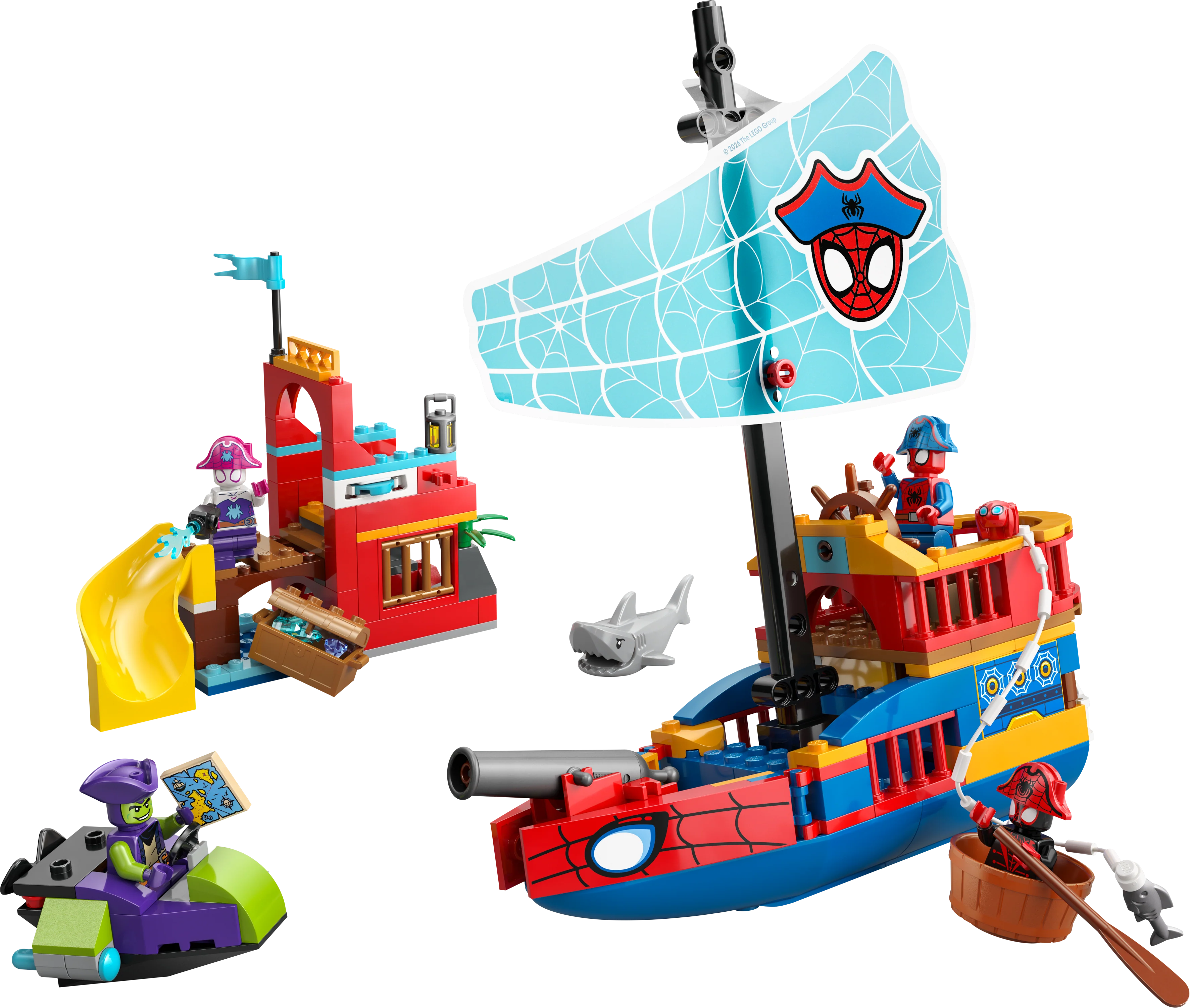 LEGO 11208 Marvel Spidey And His Amazing Friends Team Spidey Pirate Ship - Image 5