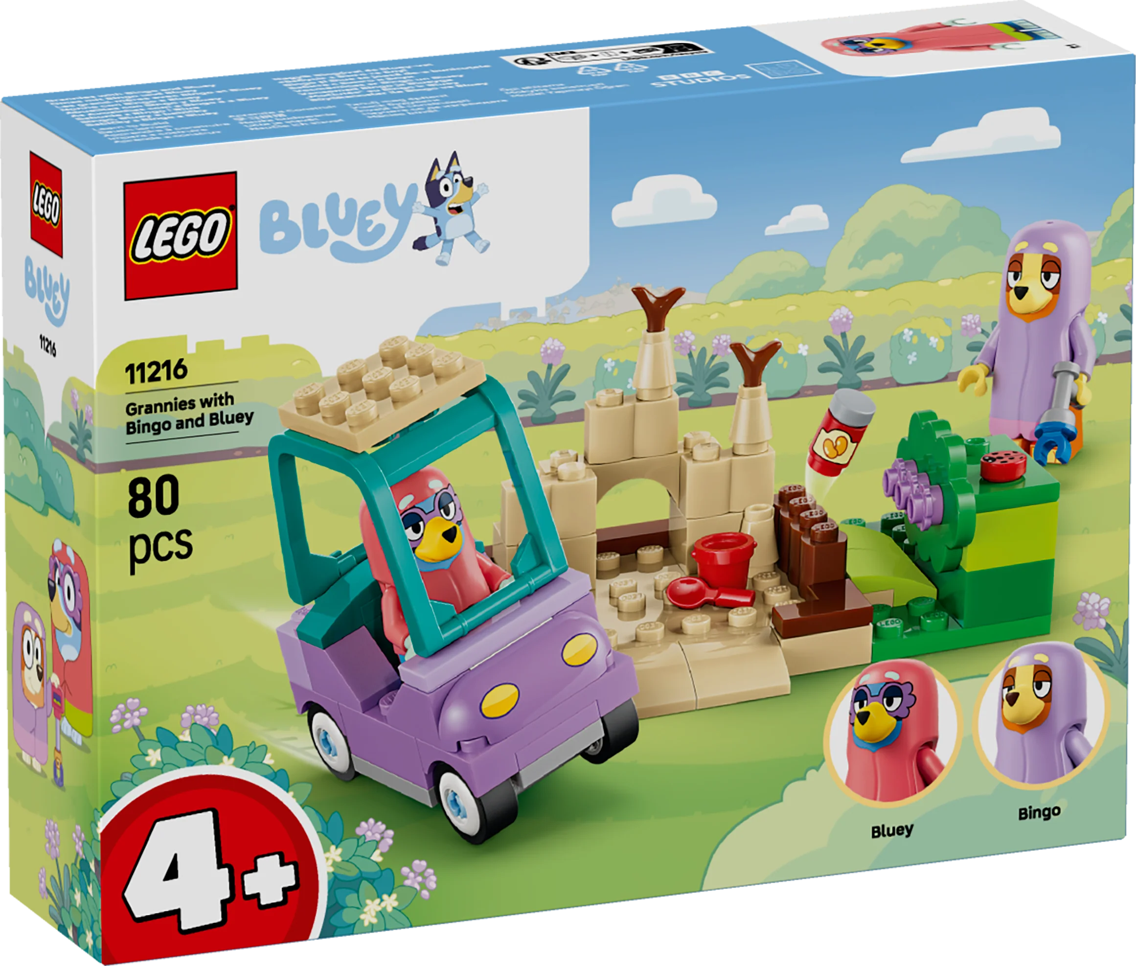 LEGO 11216 Bluey Grannies with Bingo and Bluey Building Toy