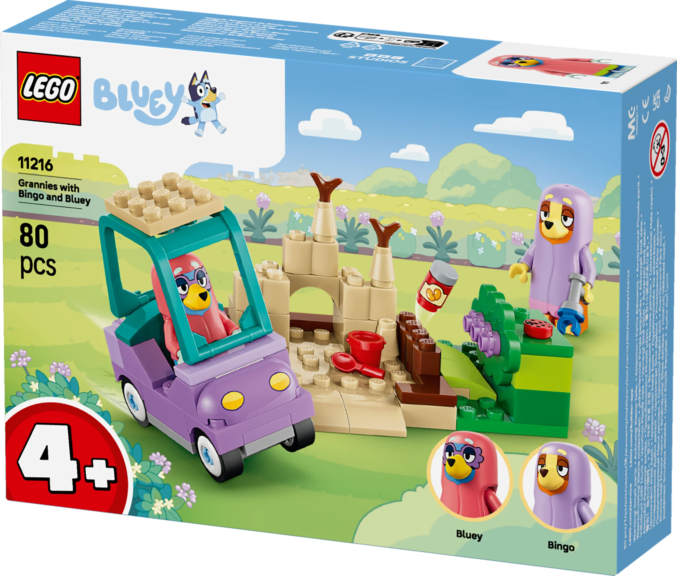 LEGO 11216 Bluey Grannies with Bingo and Bluey Building Toy - Image 2