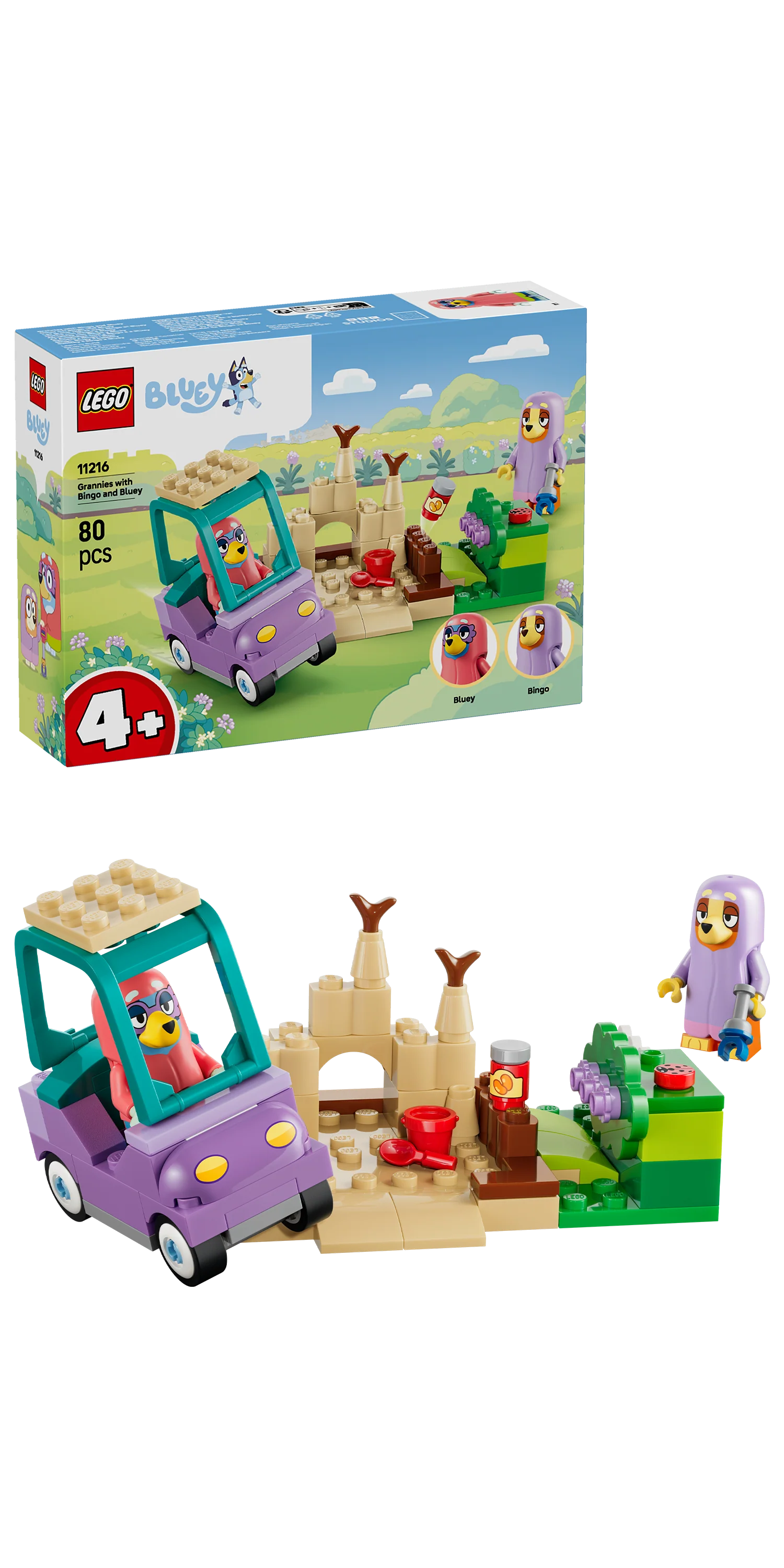 LEGO 11216 Bluey Grannies with Bingo and Bluey Building Toy - Image 4