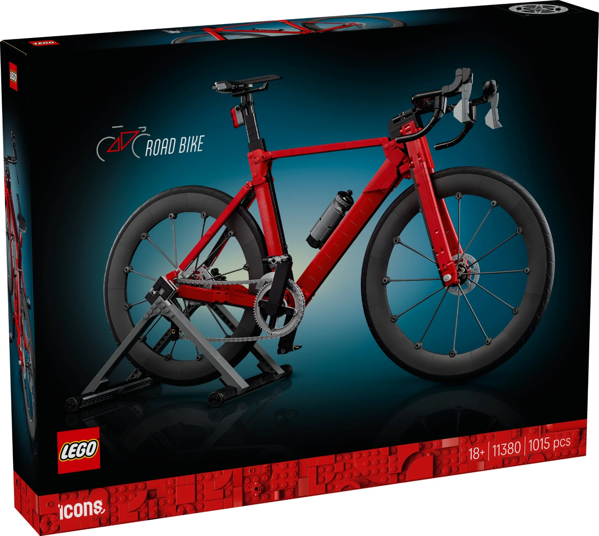 LEGO 11380 Icons Road Bike Sports Decor Building Set - Image 3