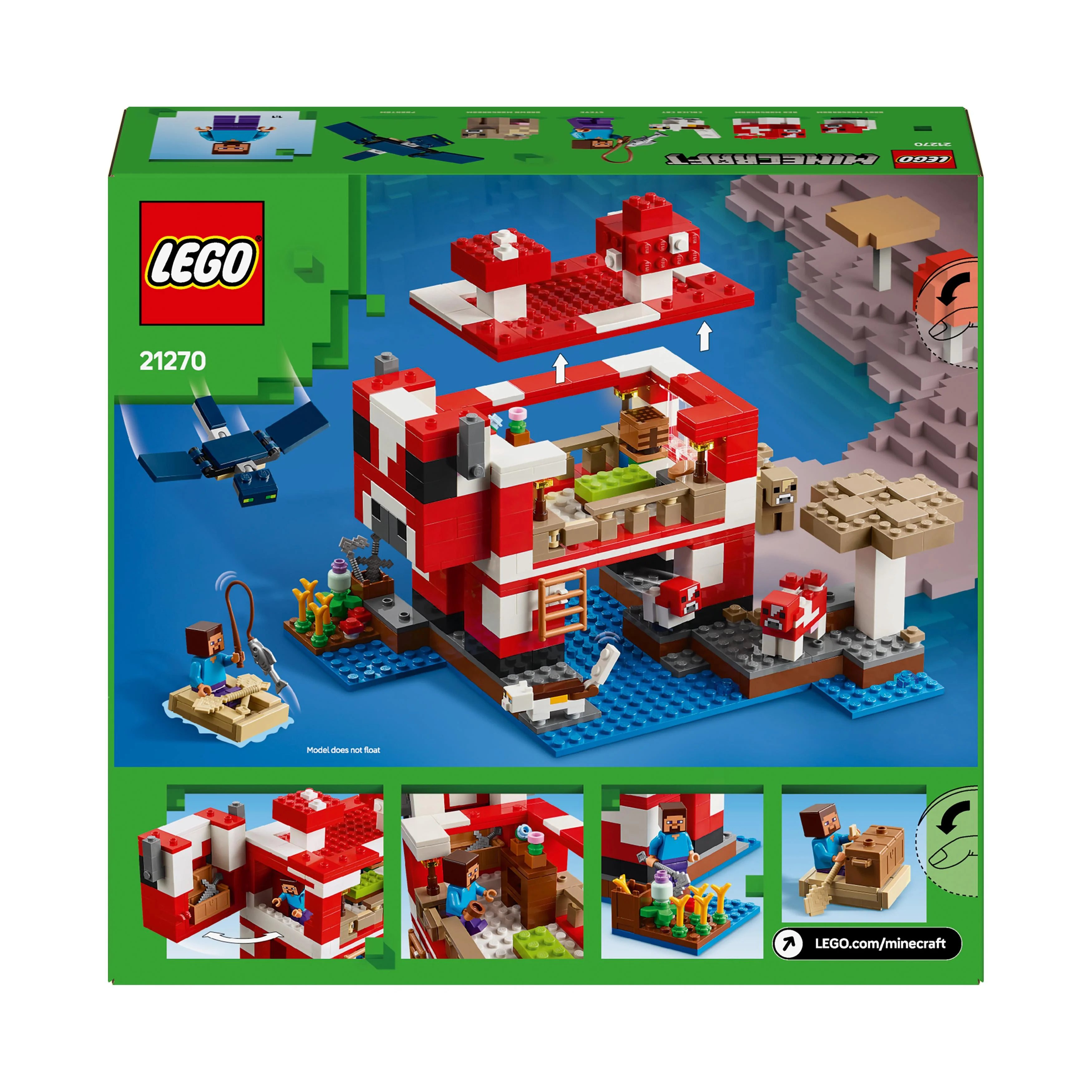 LEGO 20270 Minecraft The Mooshroom House - Image 8