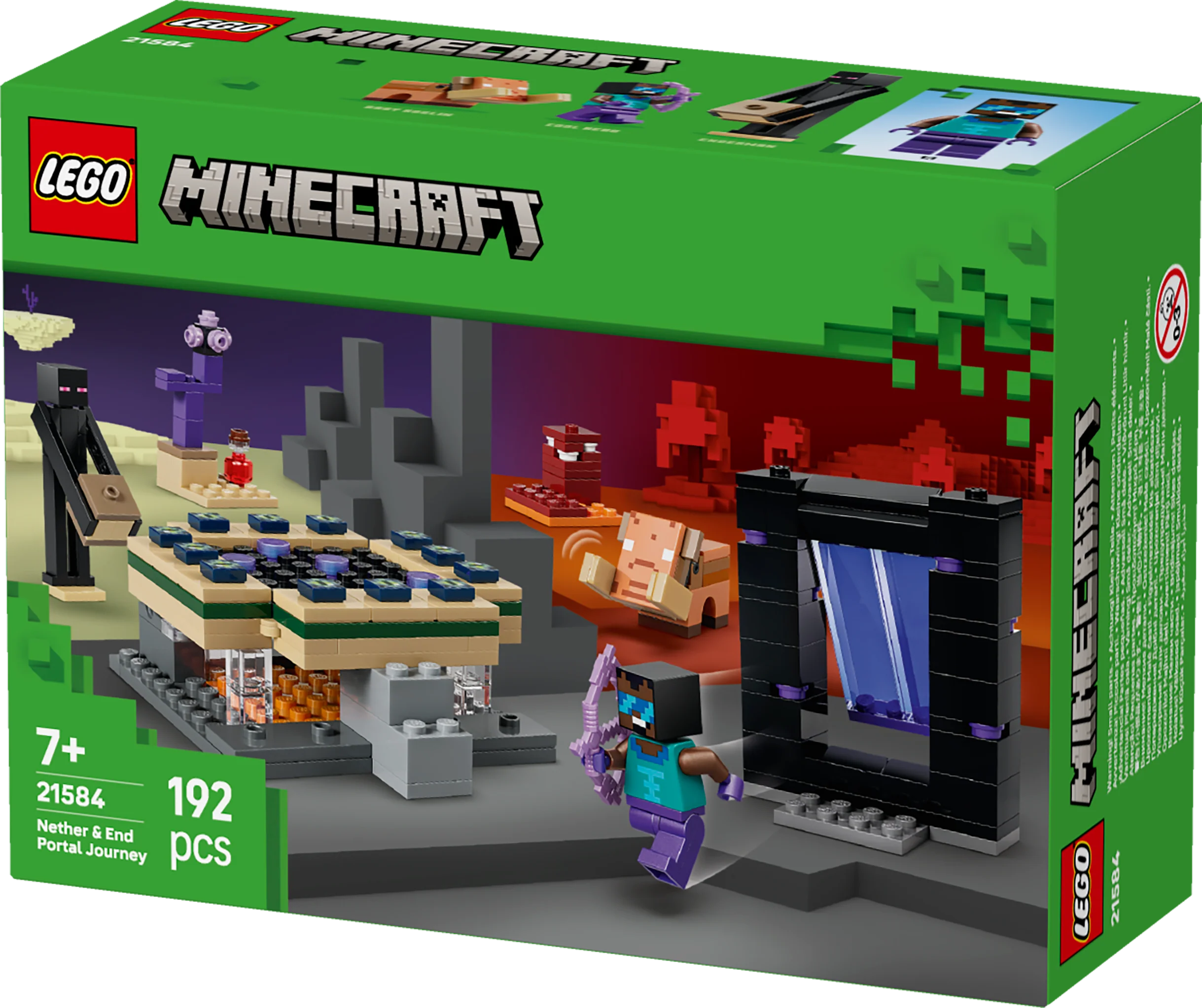 LEGO 21584 Minecraft Nether & End Portal Journey - Image 5