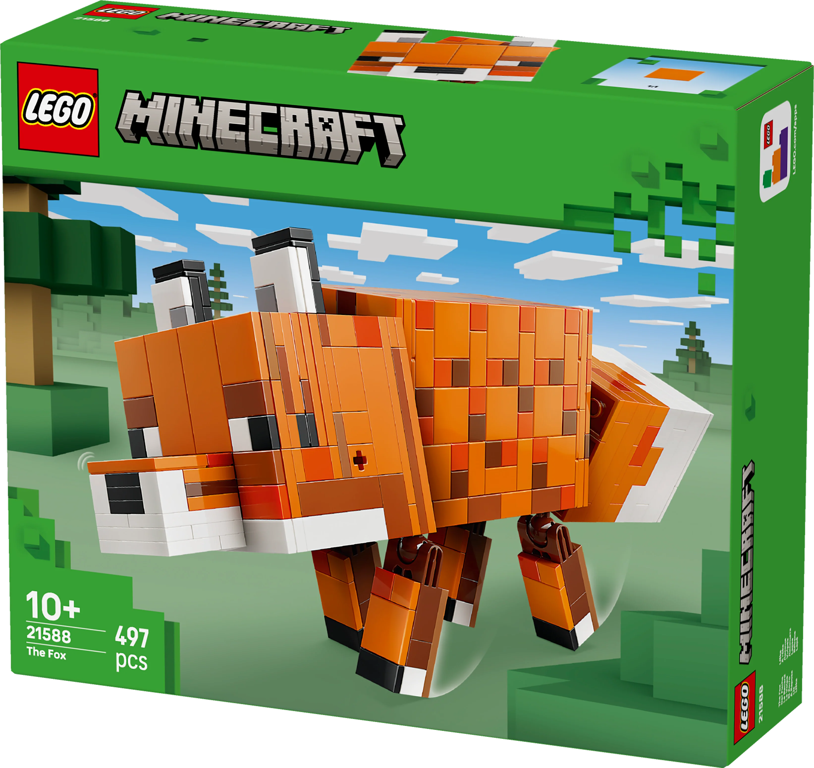 LEGO 21588 Minecraft The Fox - Image 5