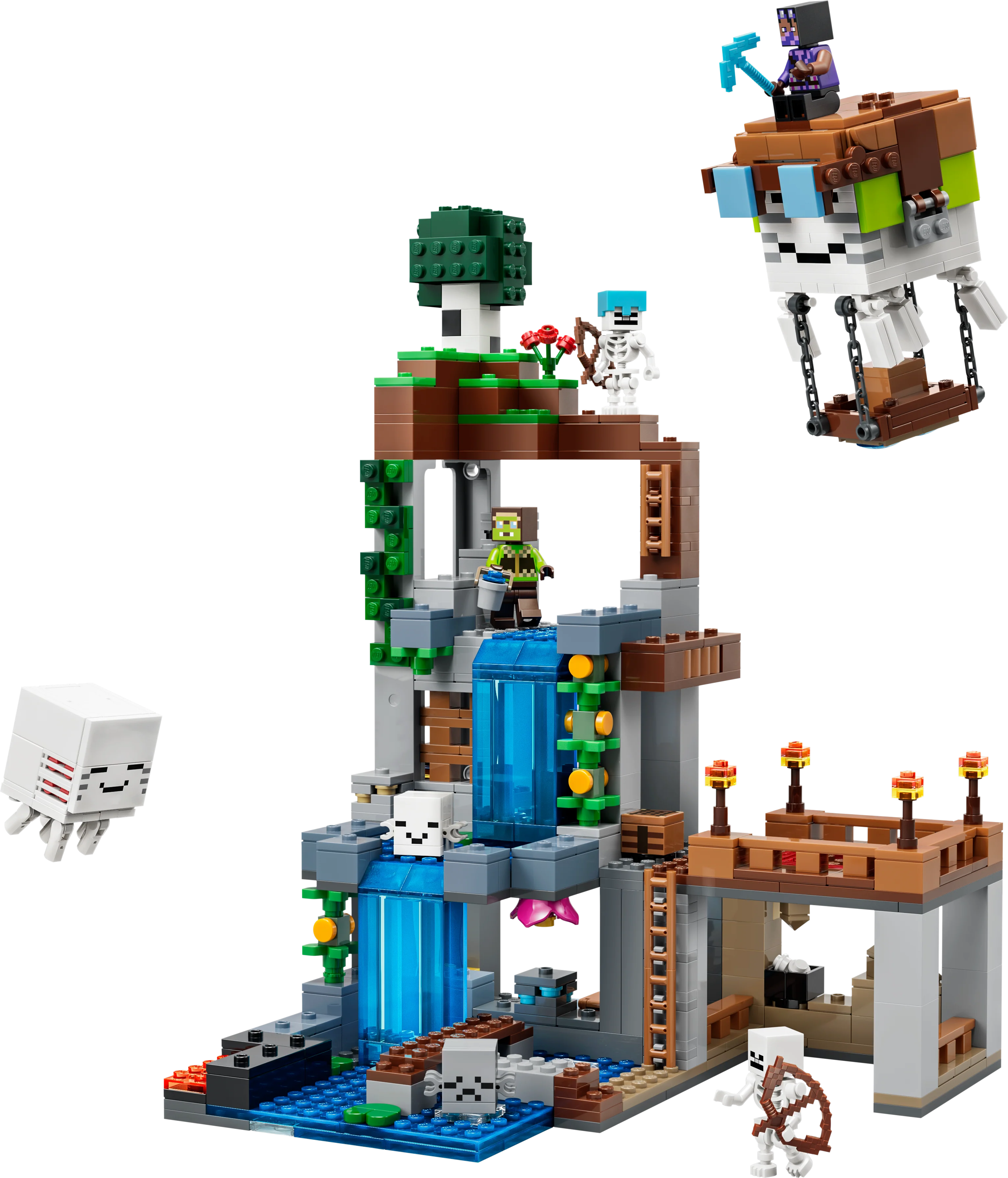 LEGO 21597 Minecraft Ghast Station Pretend Play Gamer Toy - Image 3