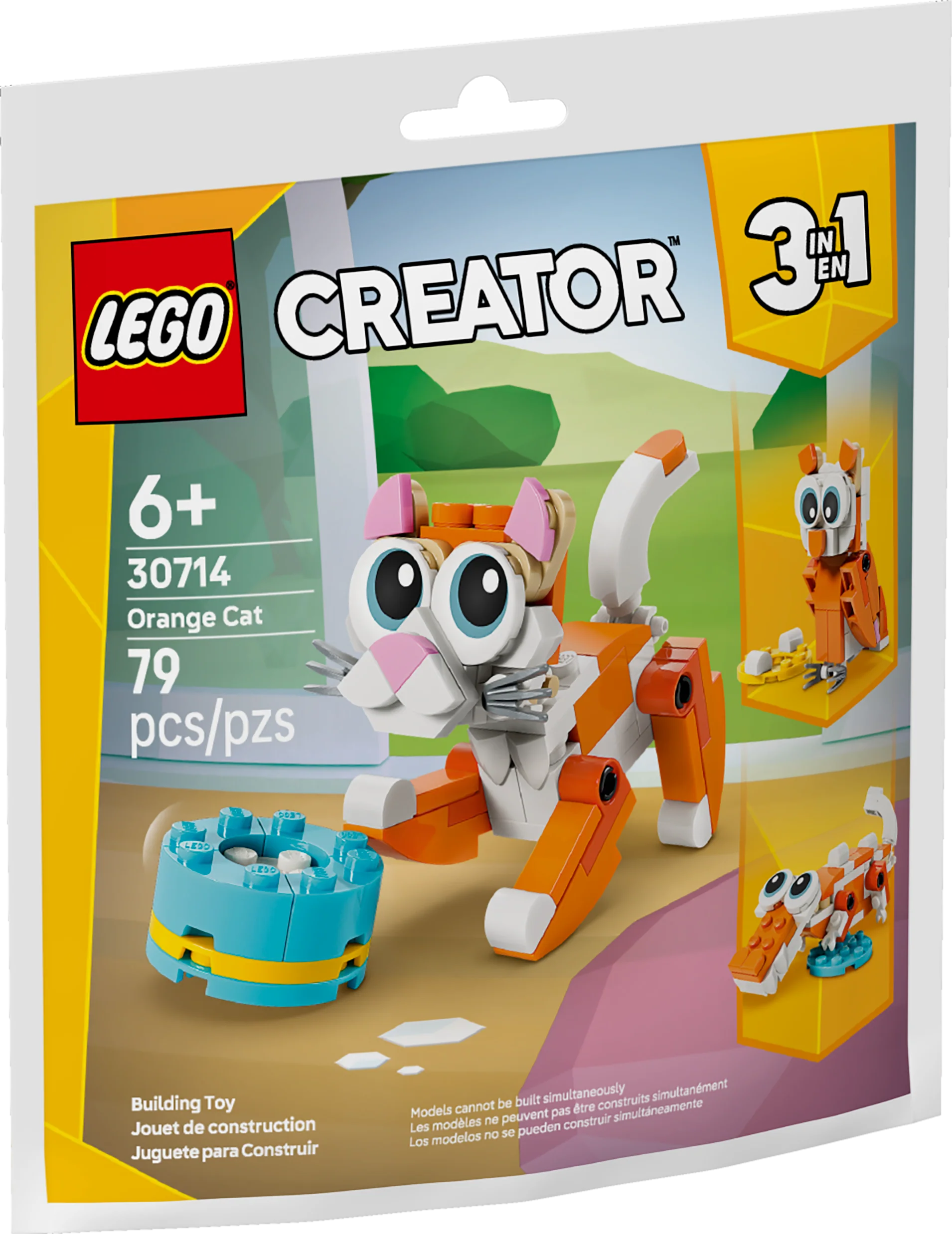 LEGO 30714 Orange Cat - Image 4