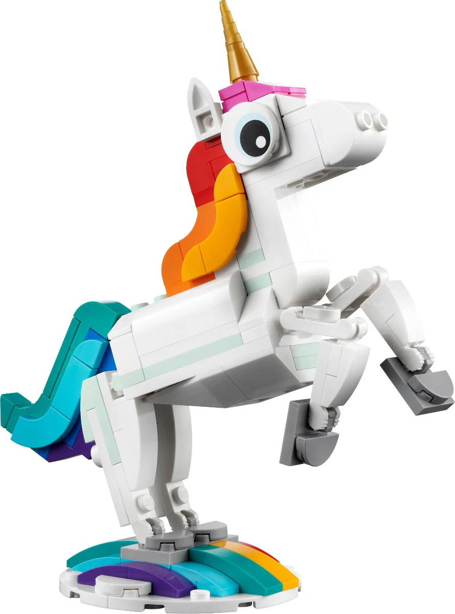 LEGO 31140 Creator 3 in 1 Magical Unicorn Toys Animal Playset - Image 9