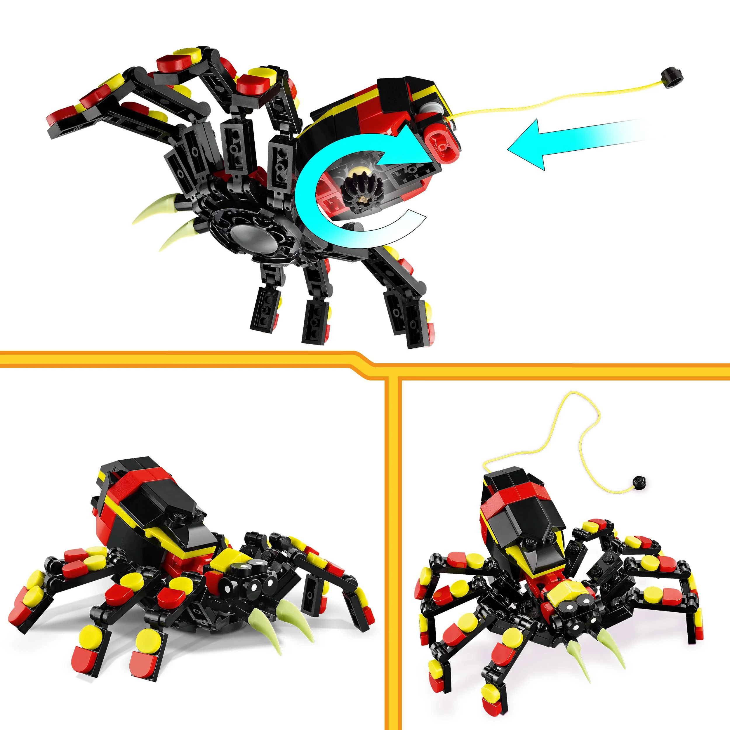 LEGO 31159 Creator 3in1 Wild Animals: Surprising Spider - Image 4