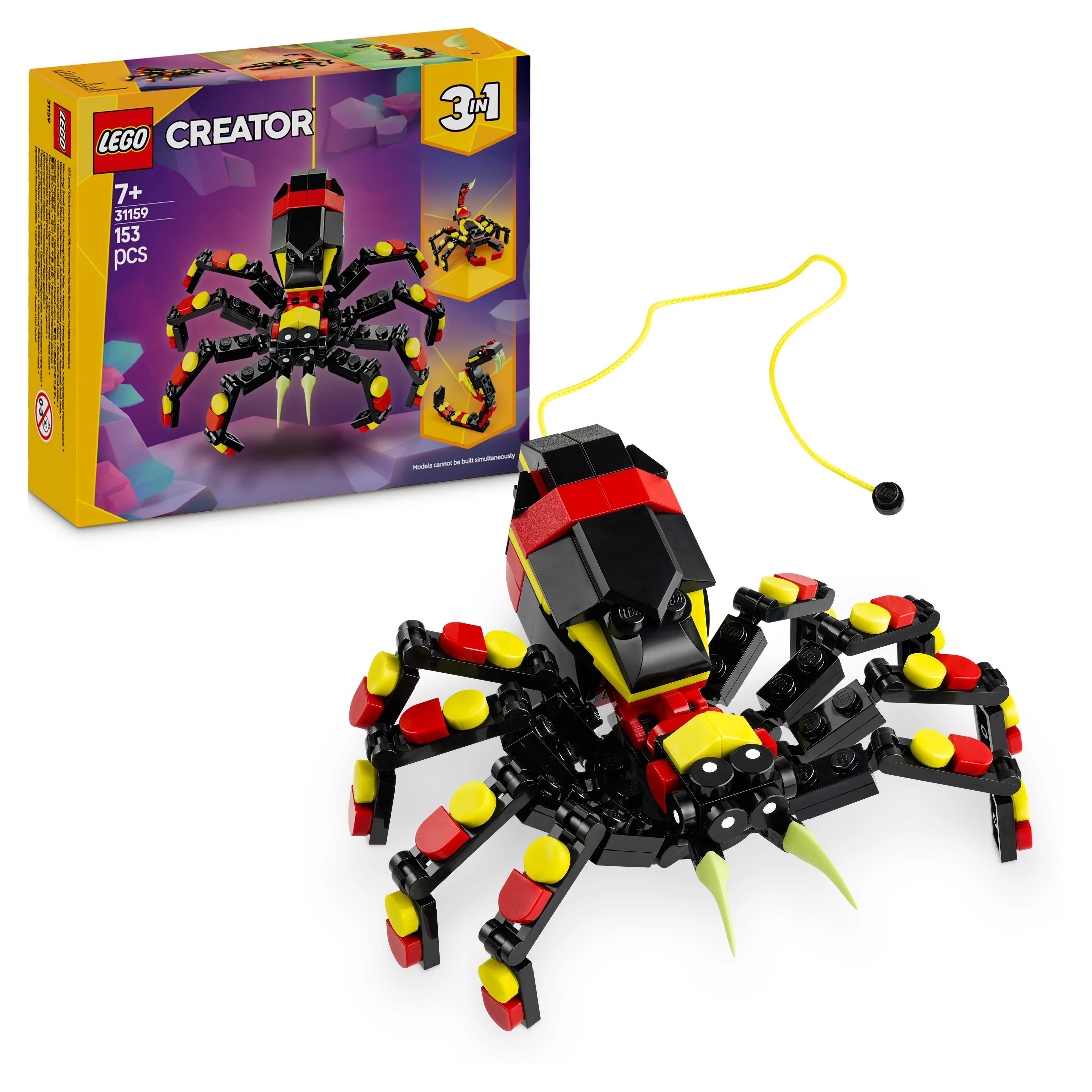 LEGO 31159 Creator 3in1 Wild Animals: Surprising Spider - Image 5