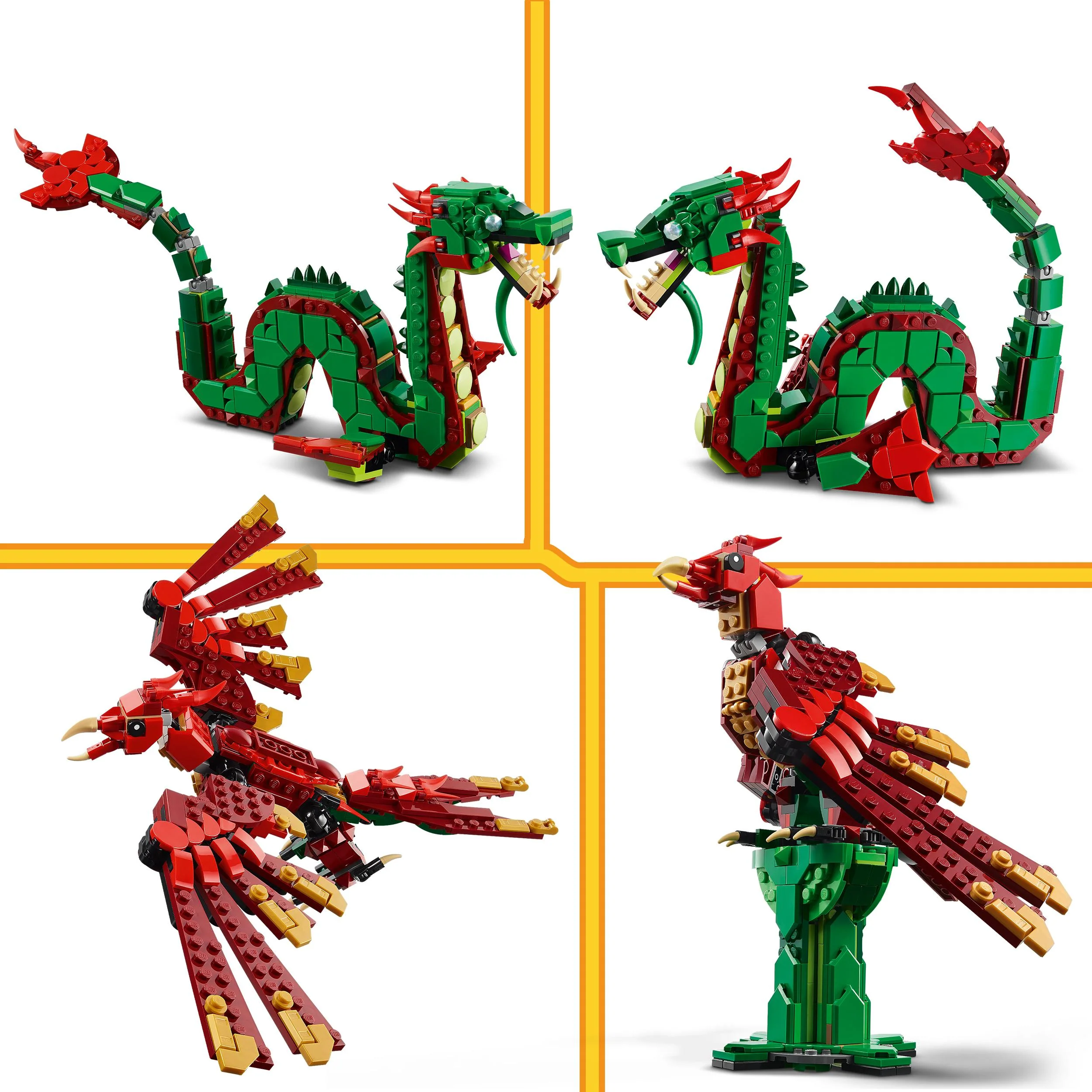 LEGO 31161 Creator 3in1 Medieval Dragon - Image 4