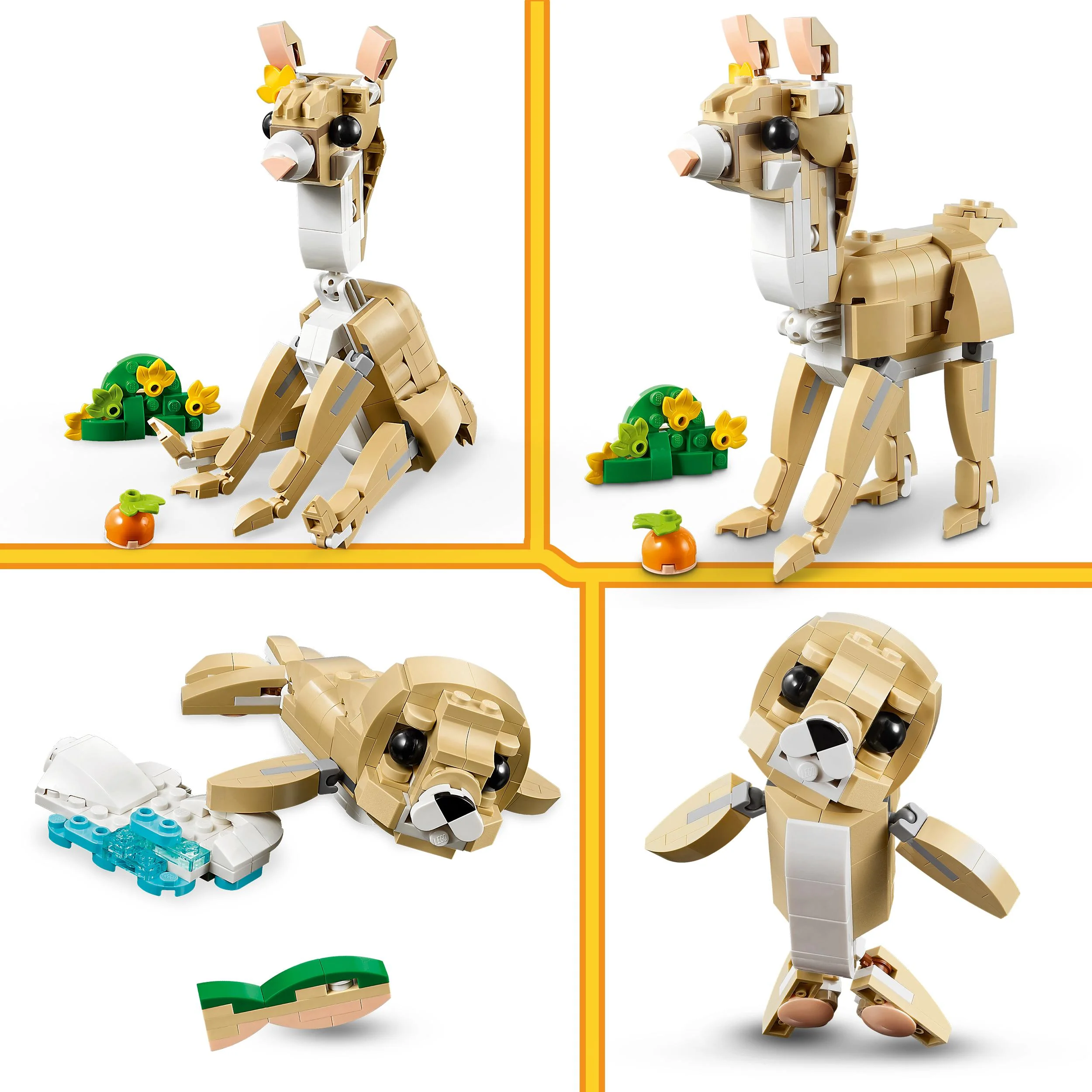 LEGO 31162 Creator 3in1 Cute Bunny - Image 4