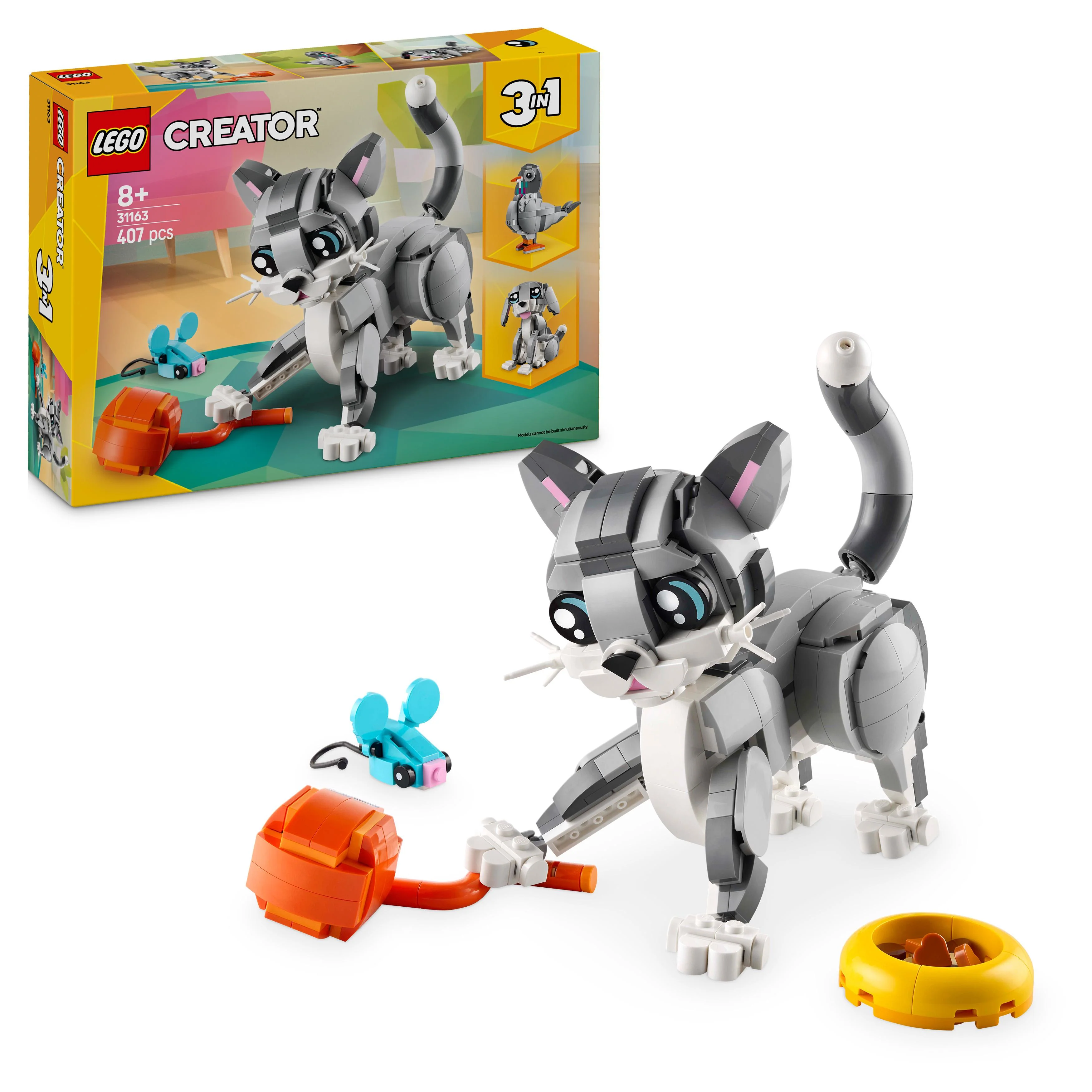 LEGO 31163 Creator 3in1 Playful Cat Figure - Image 5