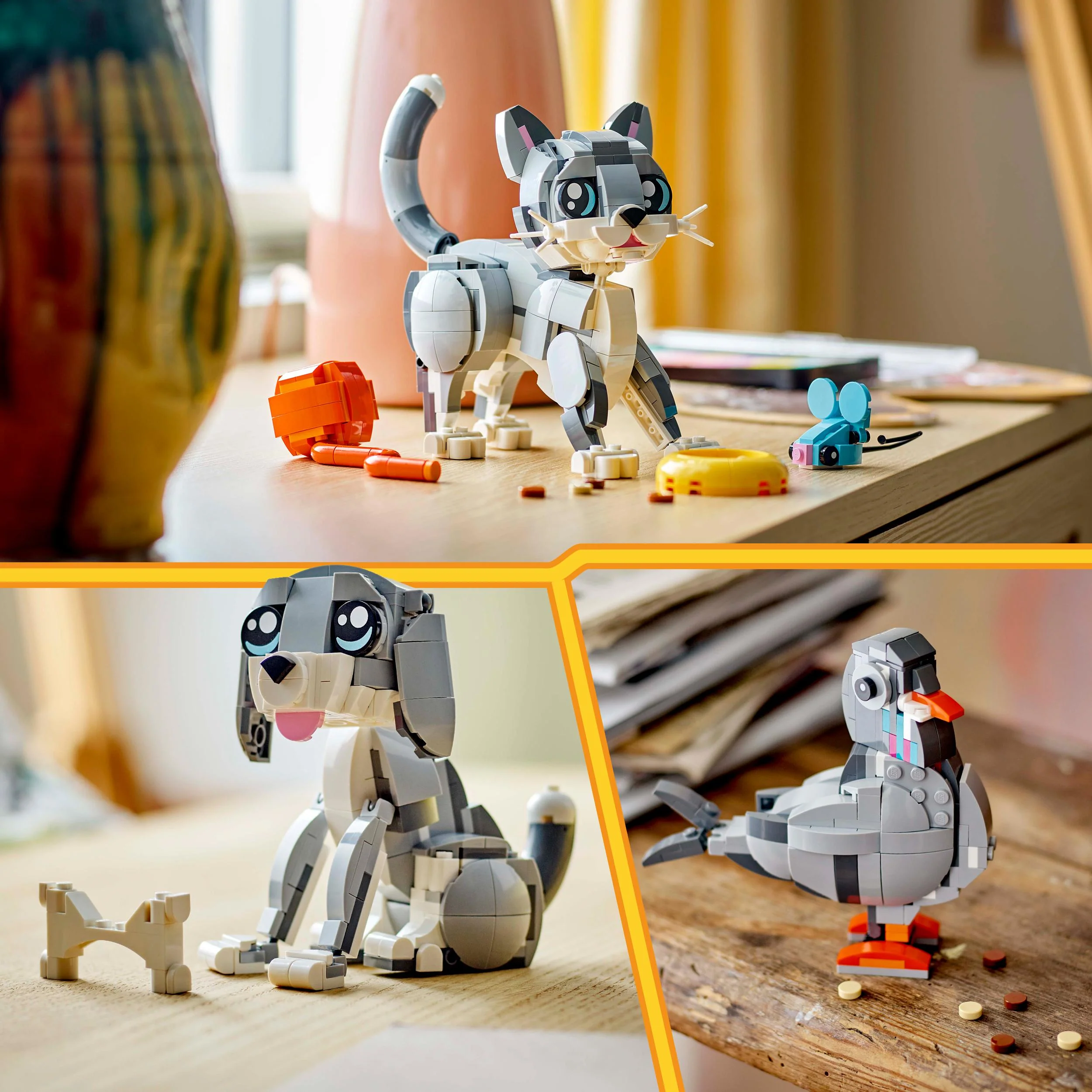 LEGO 31163 Creator 3in1 Playful Cat Figure - Image 6