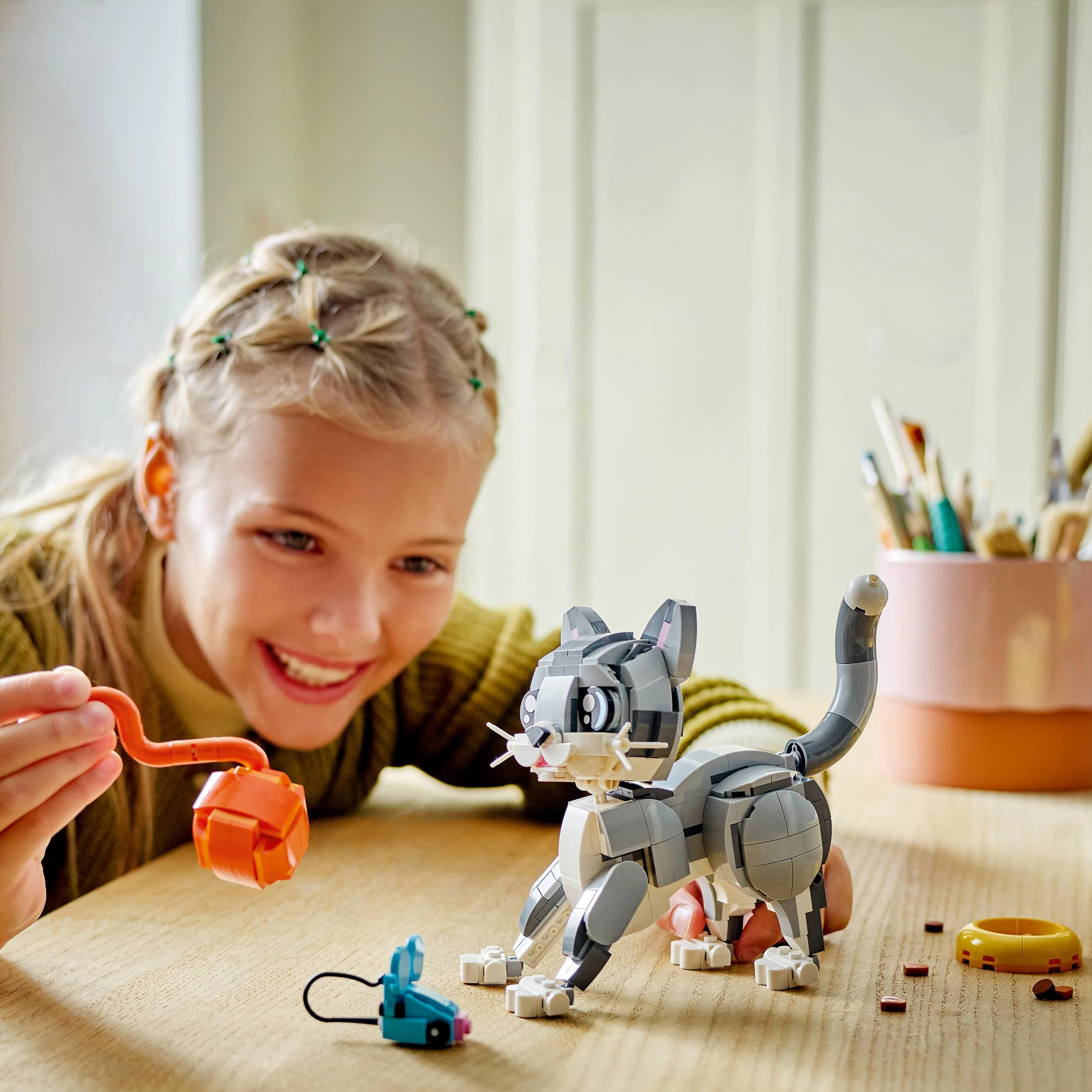 LEGO 31163 Creator 3in1 Playful Cat Figure - Image 7