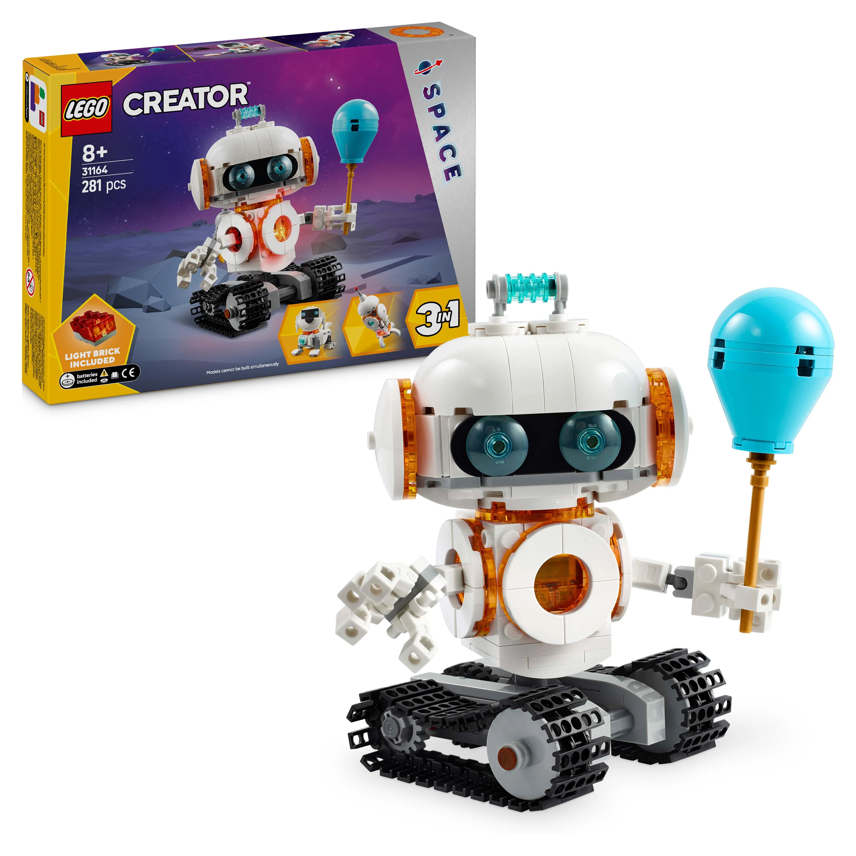 LEGO 31164 Creator 3in1 Space Robot Toy - Image 5