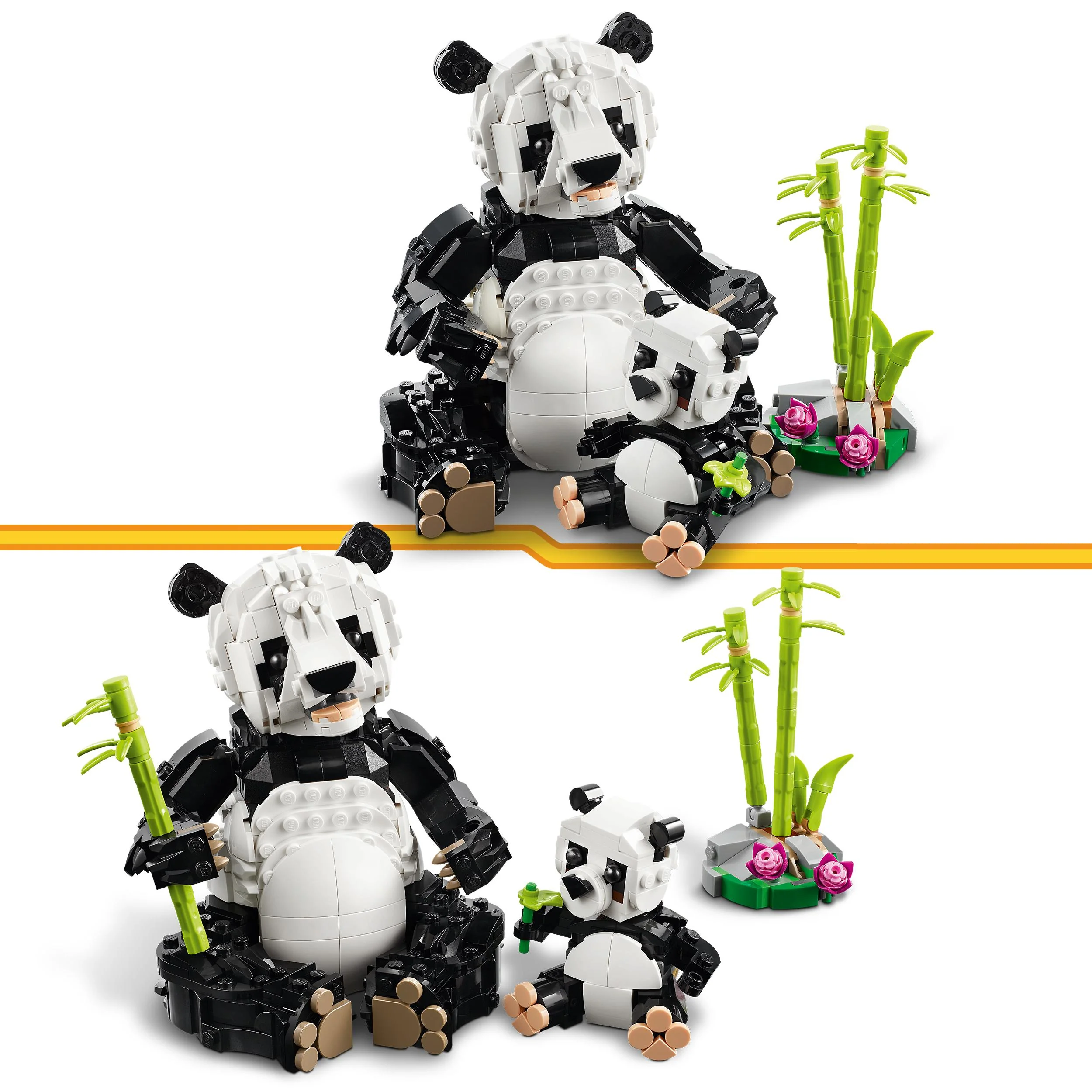 LEGO 31165 Creator 3in1 Wild Animals: Panda Family - Image 3