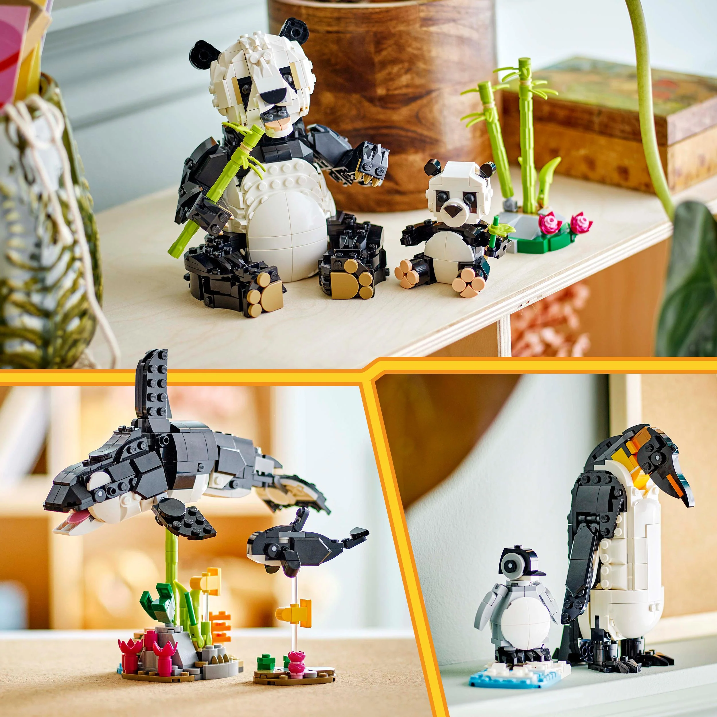 LEGO 31165 Creator 3in1 Wild Animals: Panda Family - Image 6