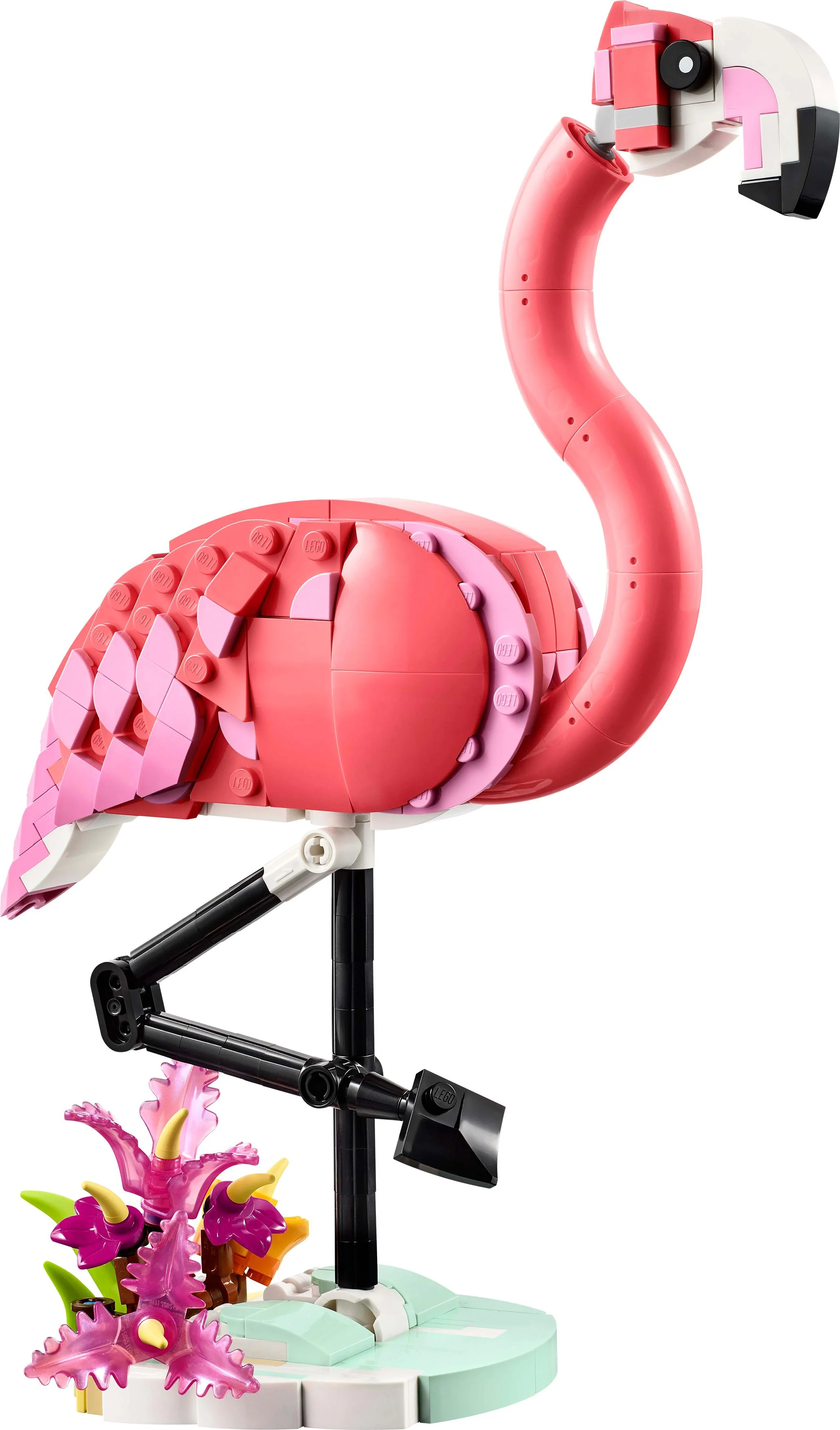 LEGO 31170 Creator 3in1 Wild Animals: Pink Flamingo Animal Toy Set - Image 7