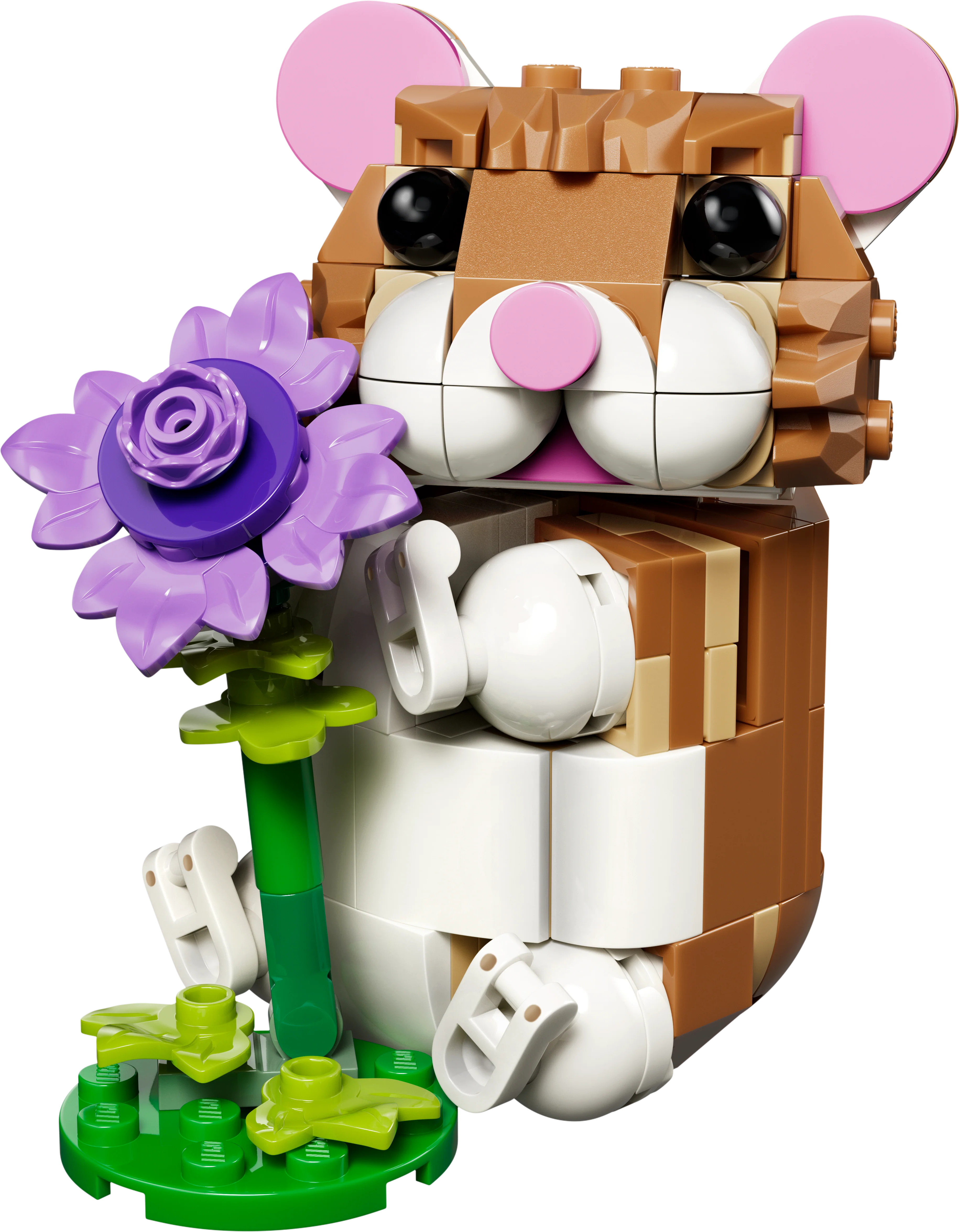 LEGO 31376 LEGO Creator Cute Hamster with a Flower - Image 3