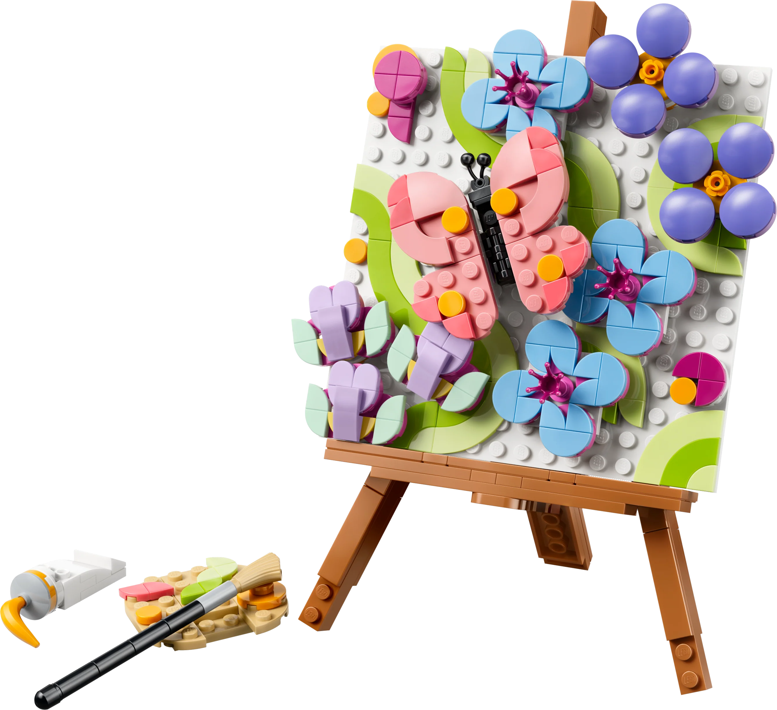 LEGO 31390 Creator 3 in 1 Floral Art Decor Painting - Image 2