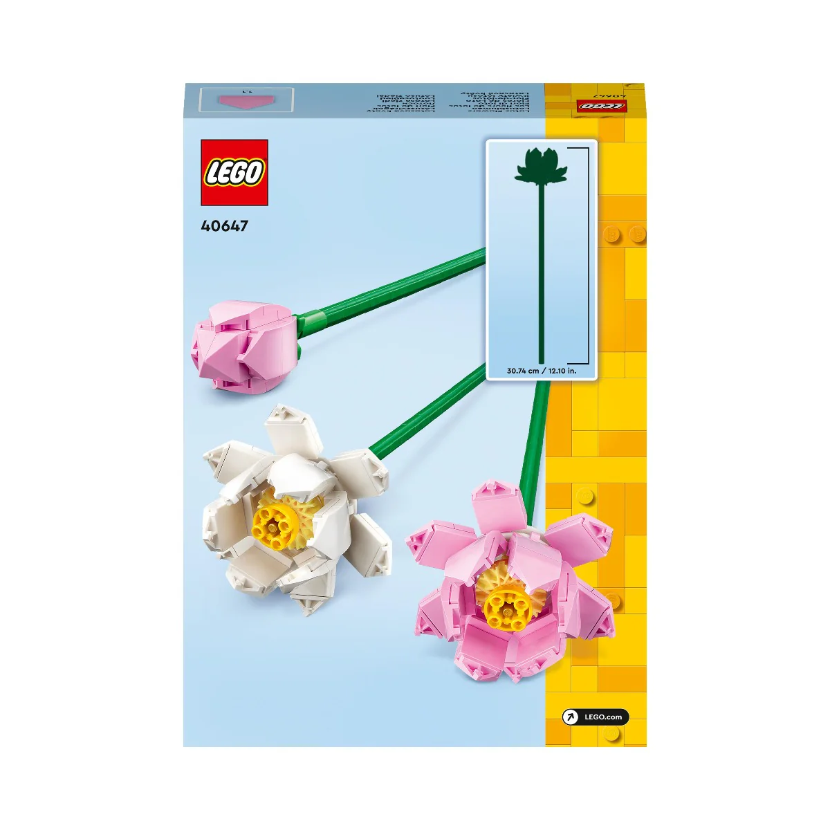 LEGO 40647 Creator Lotus Flowers Set for Girls and Boys - Image 8