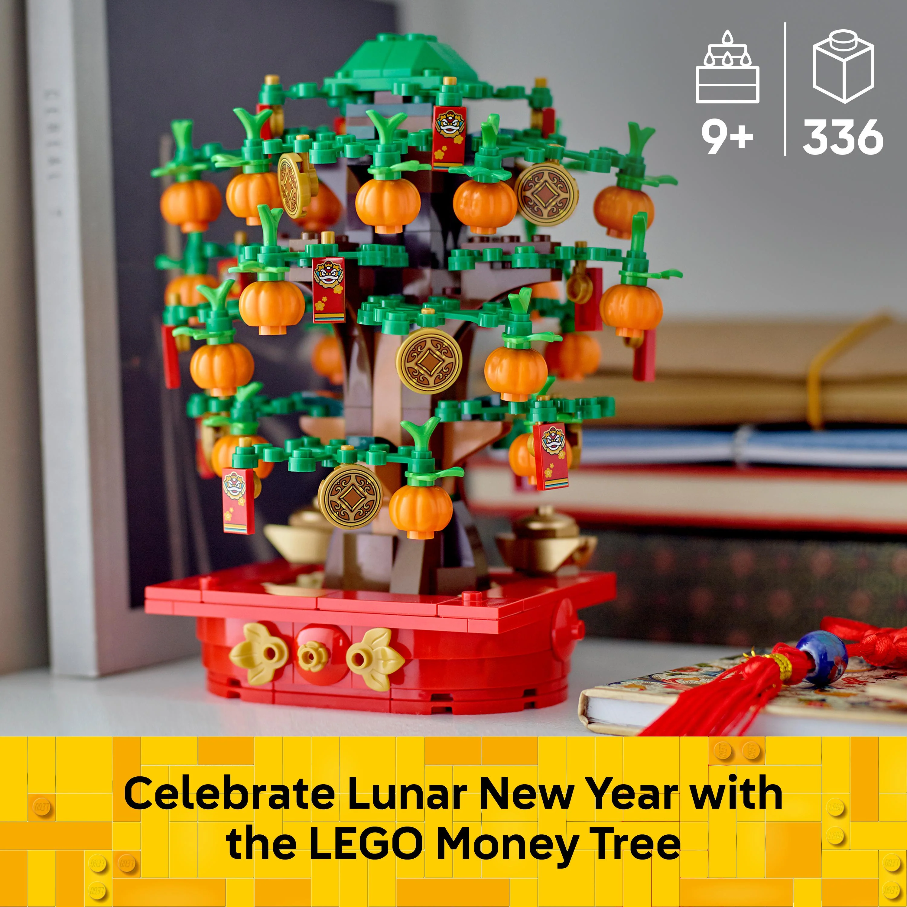 LEGO 40648 Money Tree Building Toy for Kids, Lunar New Year Decoration - Image 7