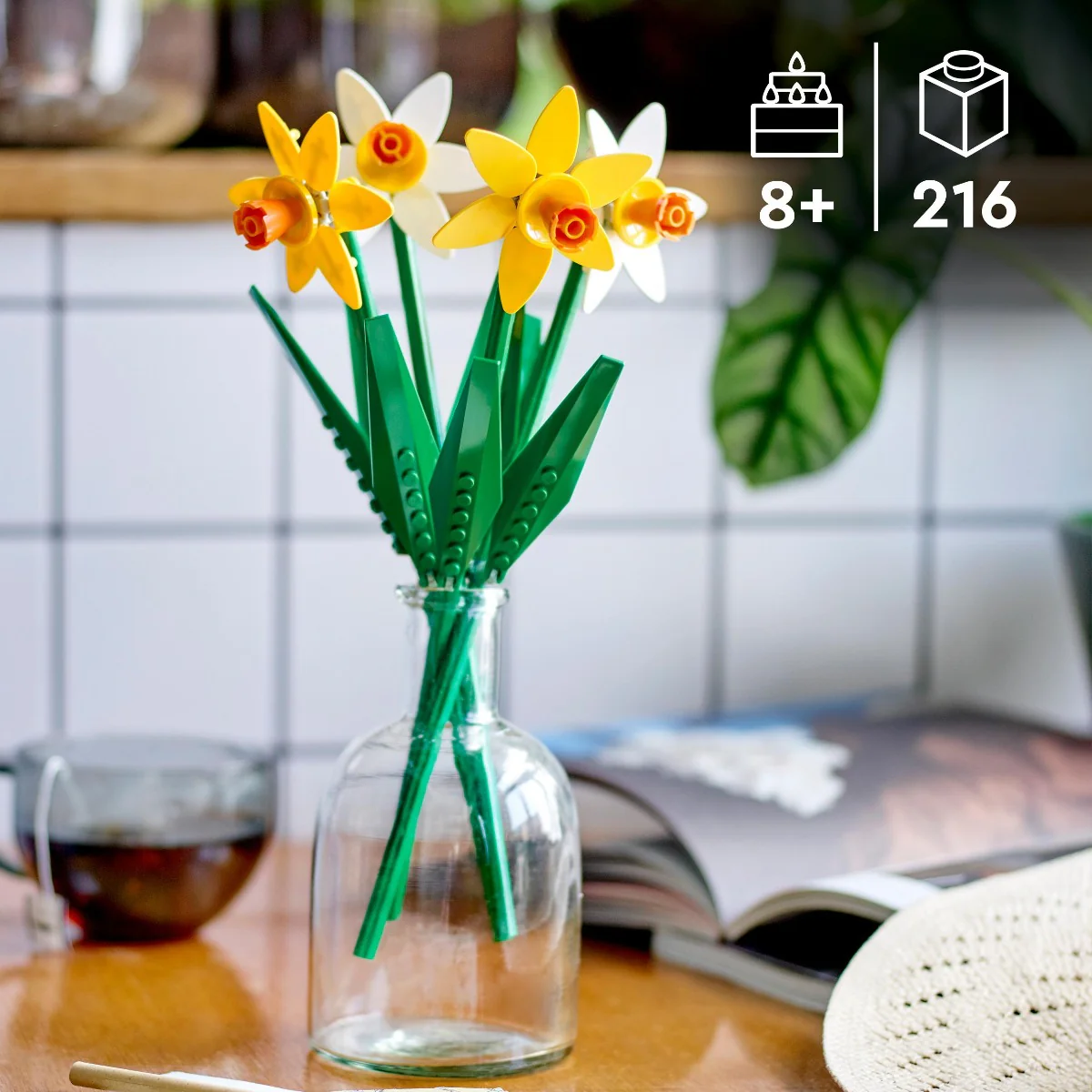 LEGO 40747 Creator Daffodils Artificial Faux Flowers Set - Image 3