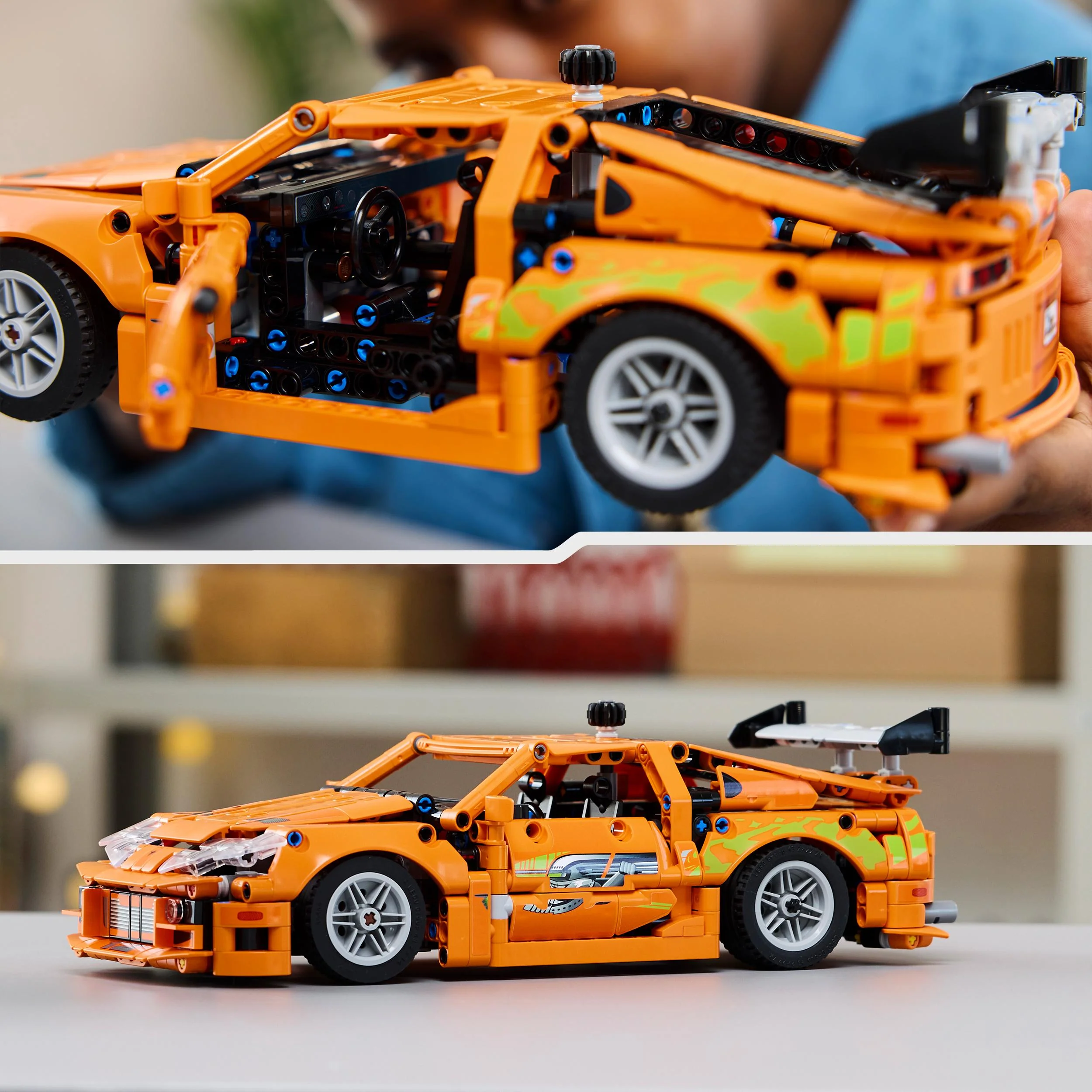 LEGO 42204 Technic Fast and Furious Toyota Supra MK4 Race Car Toy - Image 5