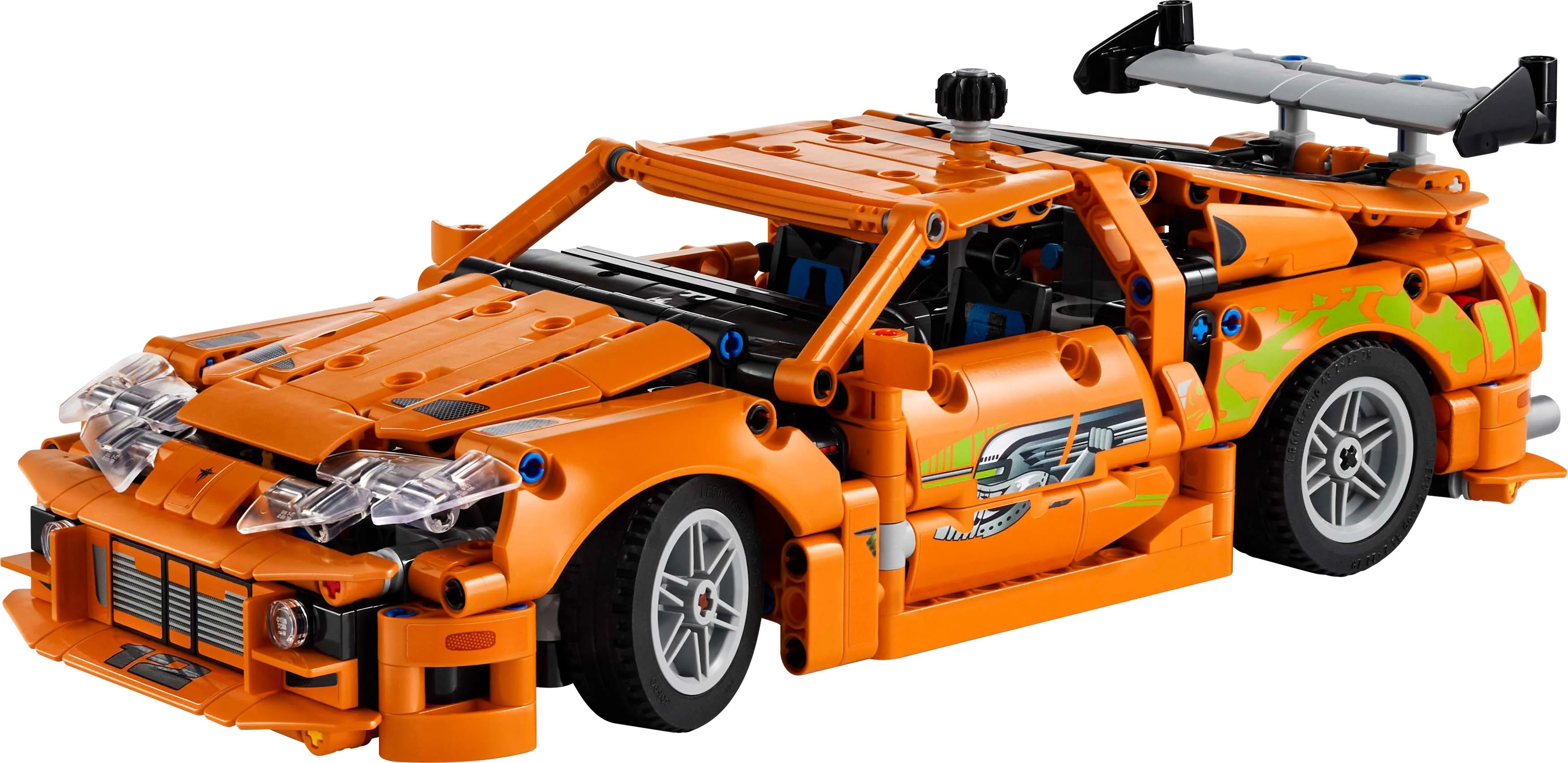 LEGO 42204 Technic Fast and Furious Toyota Supra MK4 Race Car Toy - Image 8