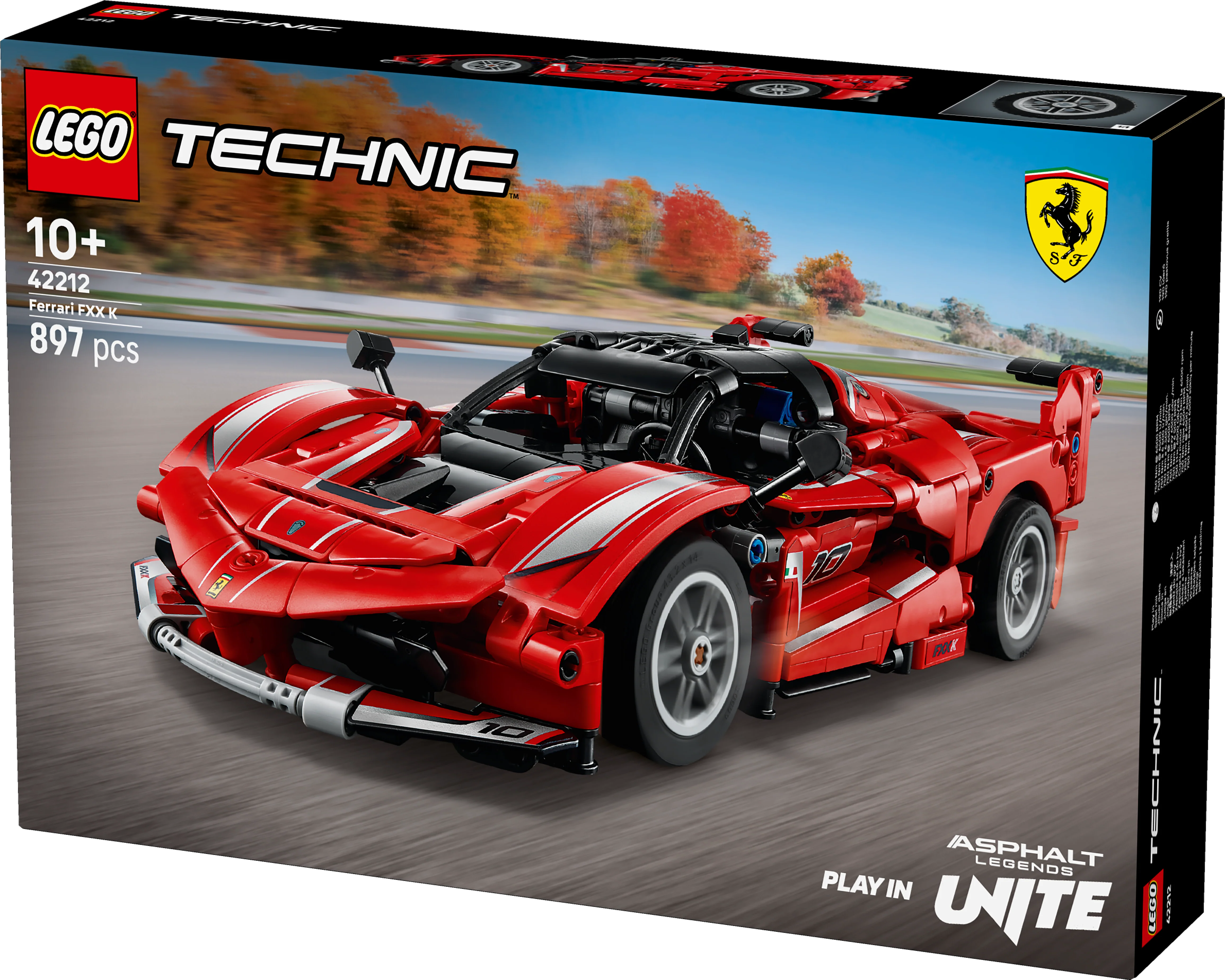 LEGO 42212 Technic Ferrari FXX K Model Car Kit STEM Building Toy - Image 2