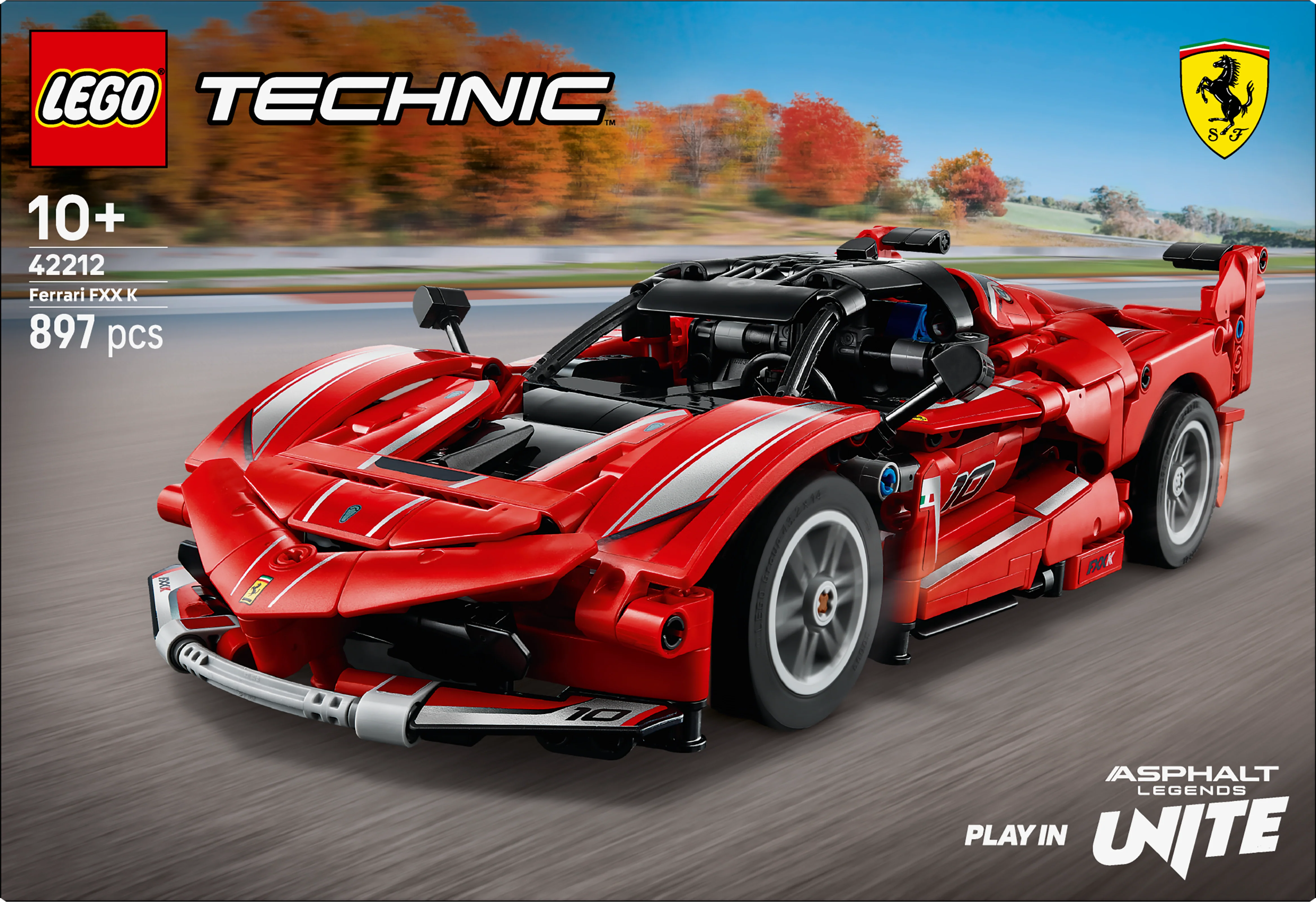 LEGO 42212 Technic Ferrari FXX K Model Car Kit STEM Building Toy - Image 3