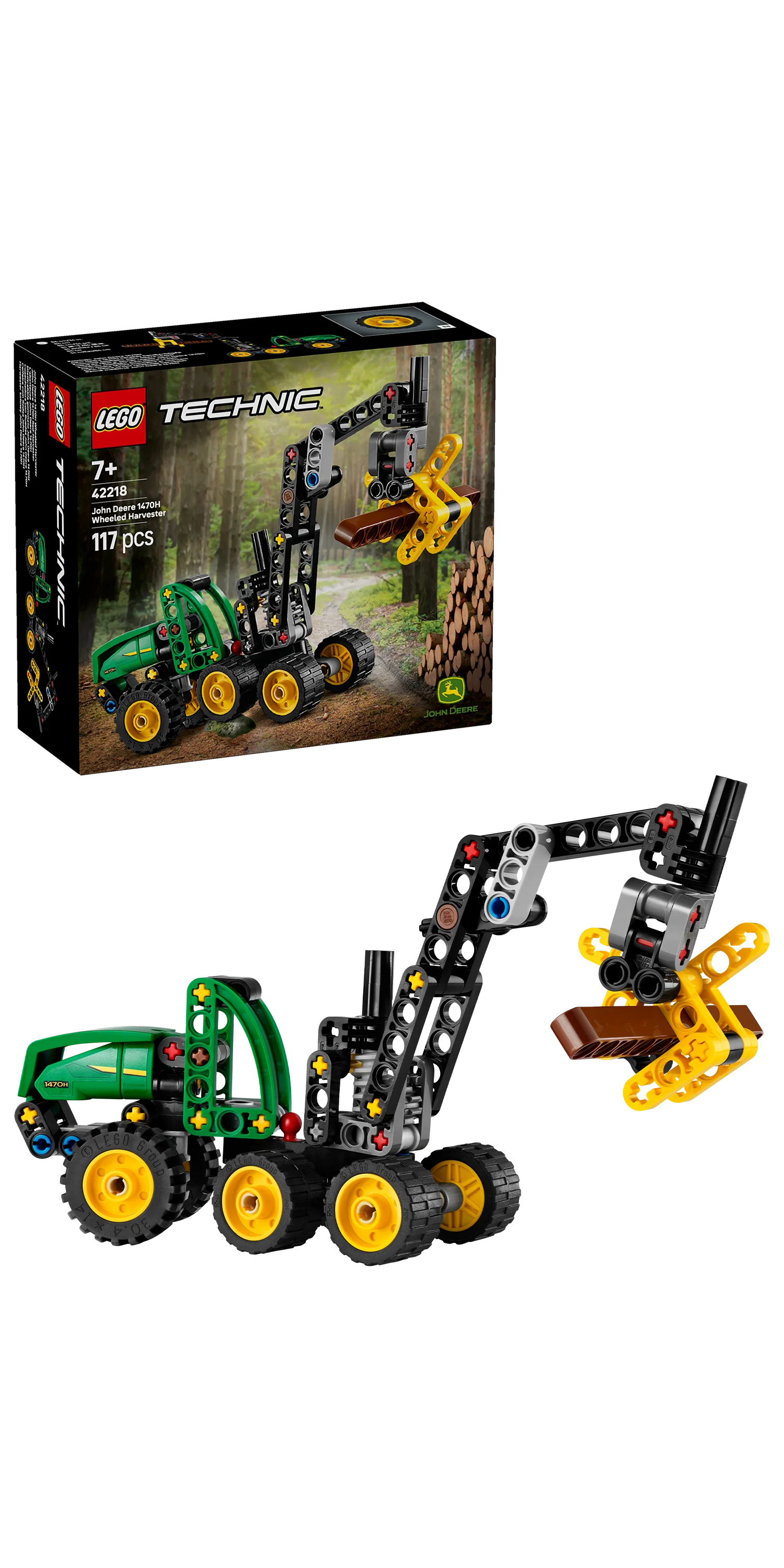 LEGO 42218 Technic John Deere 1470H Wheeled Harvester - Image 2