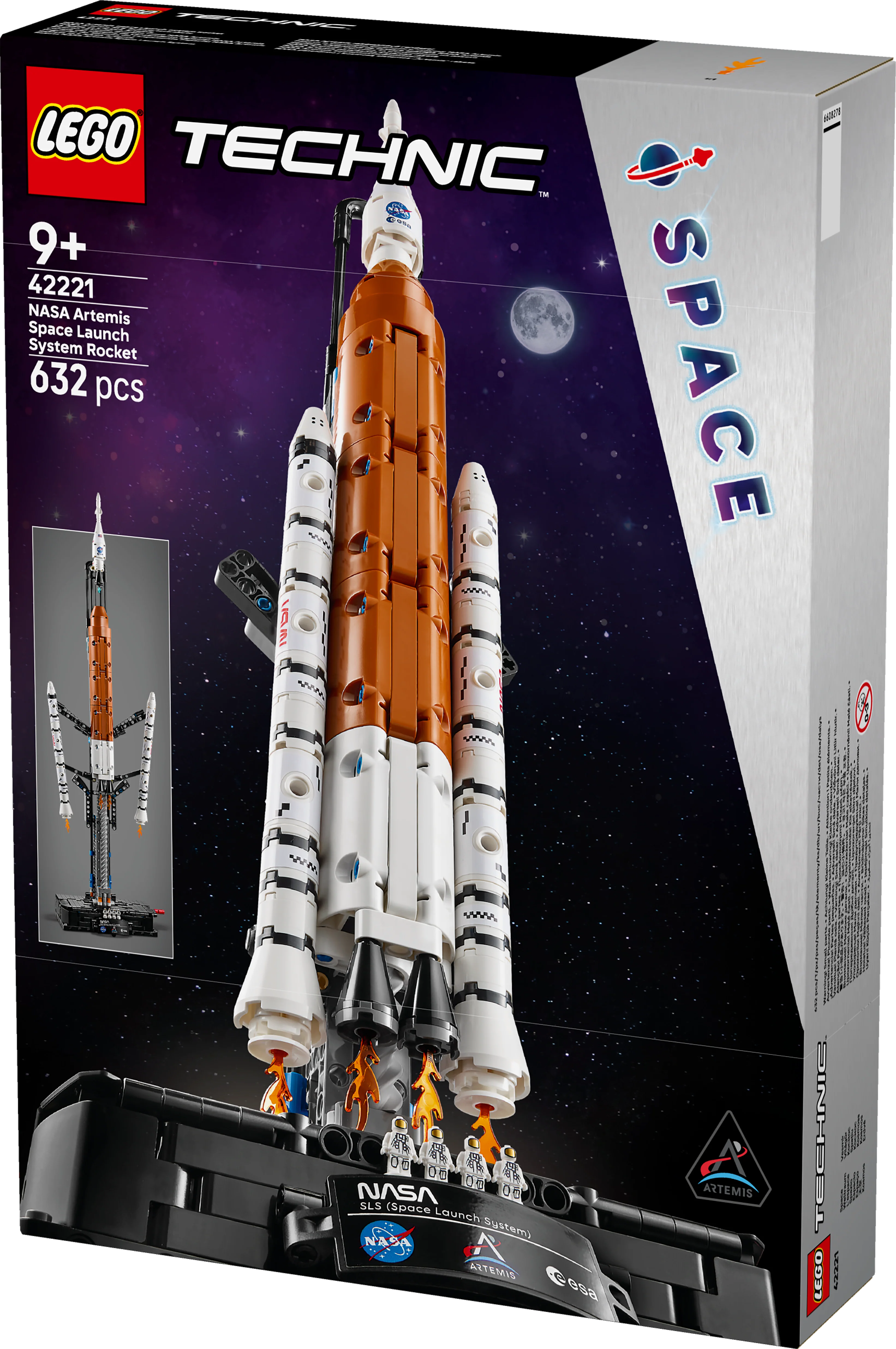 LEGO 42221 Technic NASA Artemis Space Launch System Rocket - Image 4