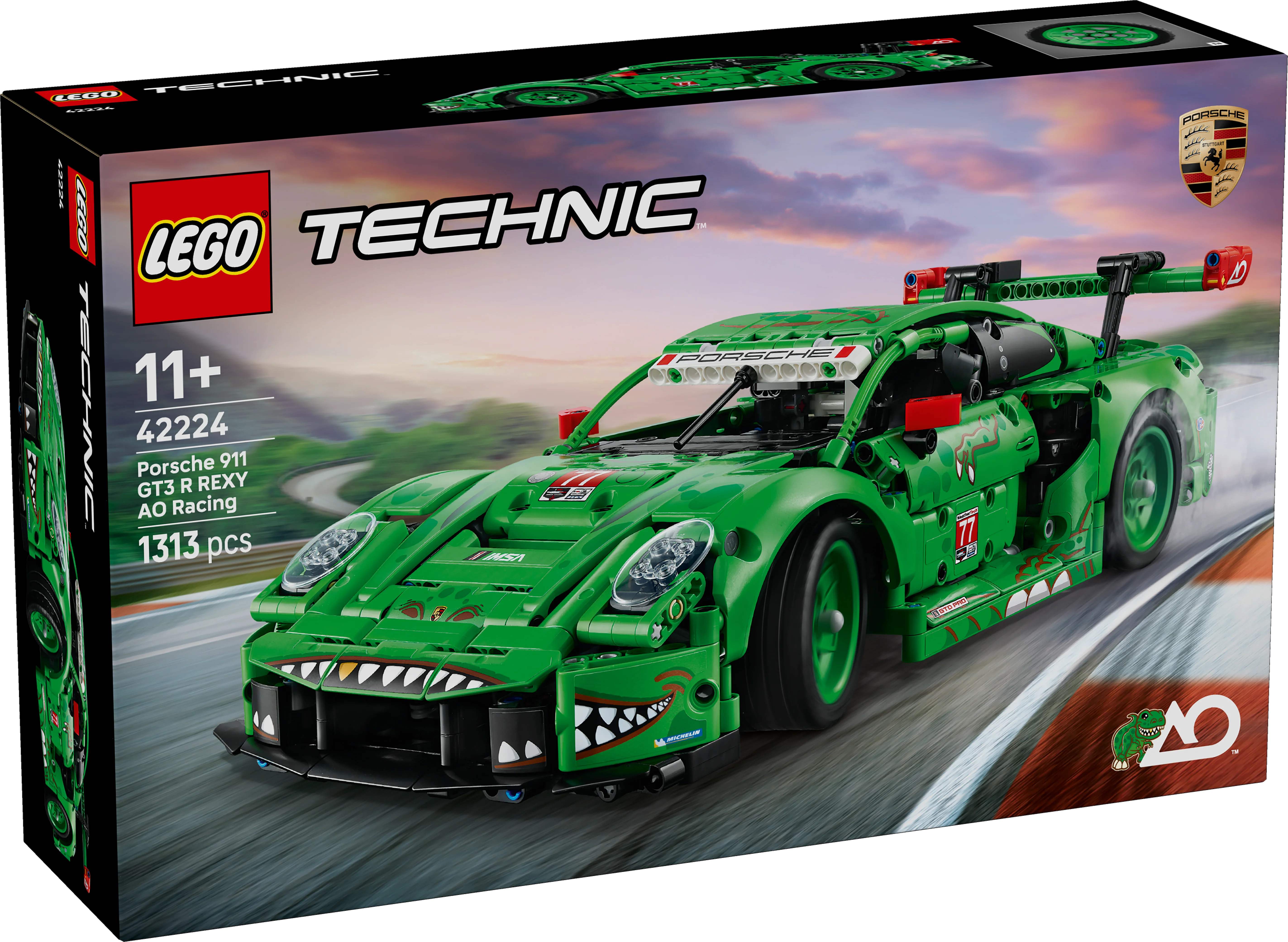 LEGO 42224 Technic Porsche 911 GT3 R REXY AO Racing Car - Image 4