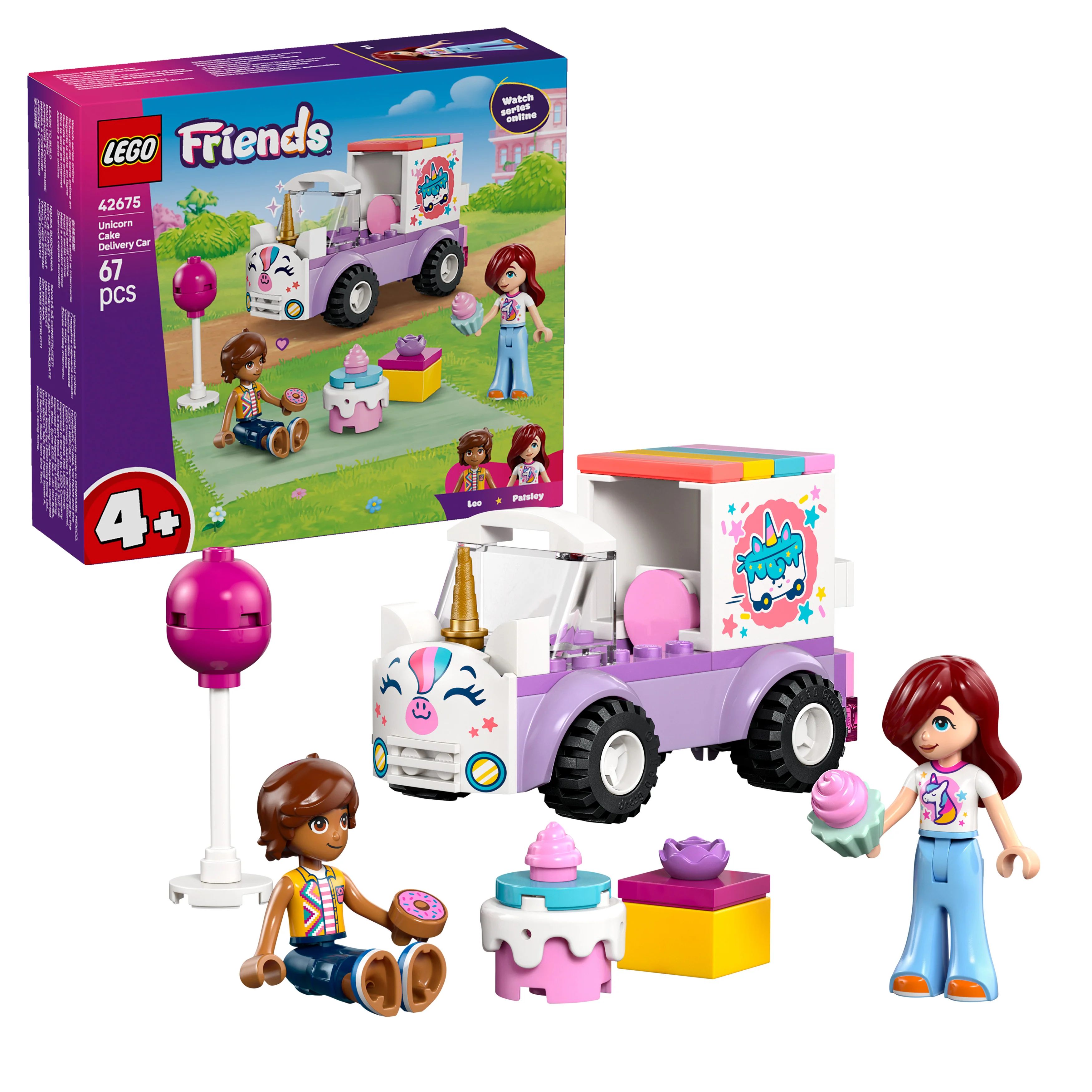 LEGO 42675 Friends Unicorn Cake Delivery Car - Image 2