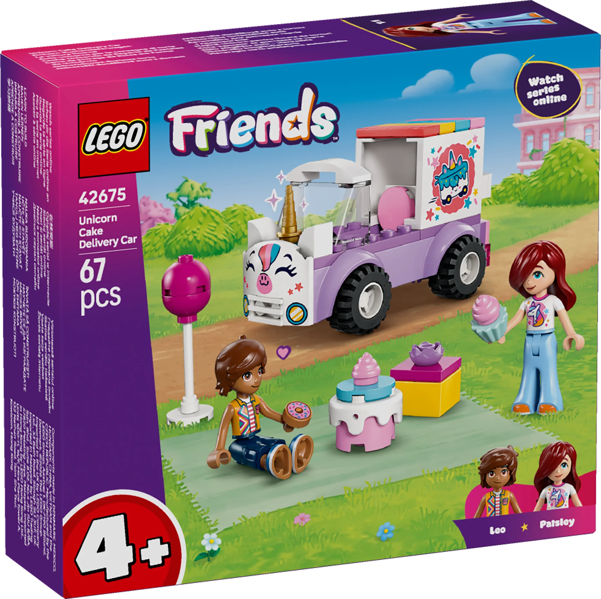 LEGO 42675 Friends Unicorn Cake Delivery Car - Image 3
