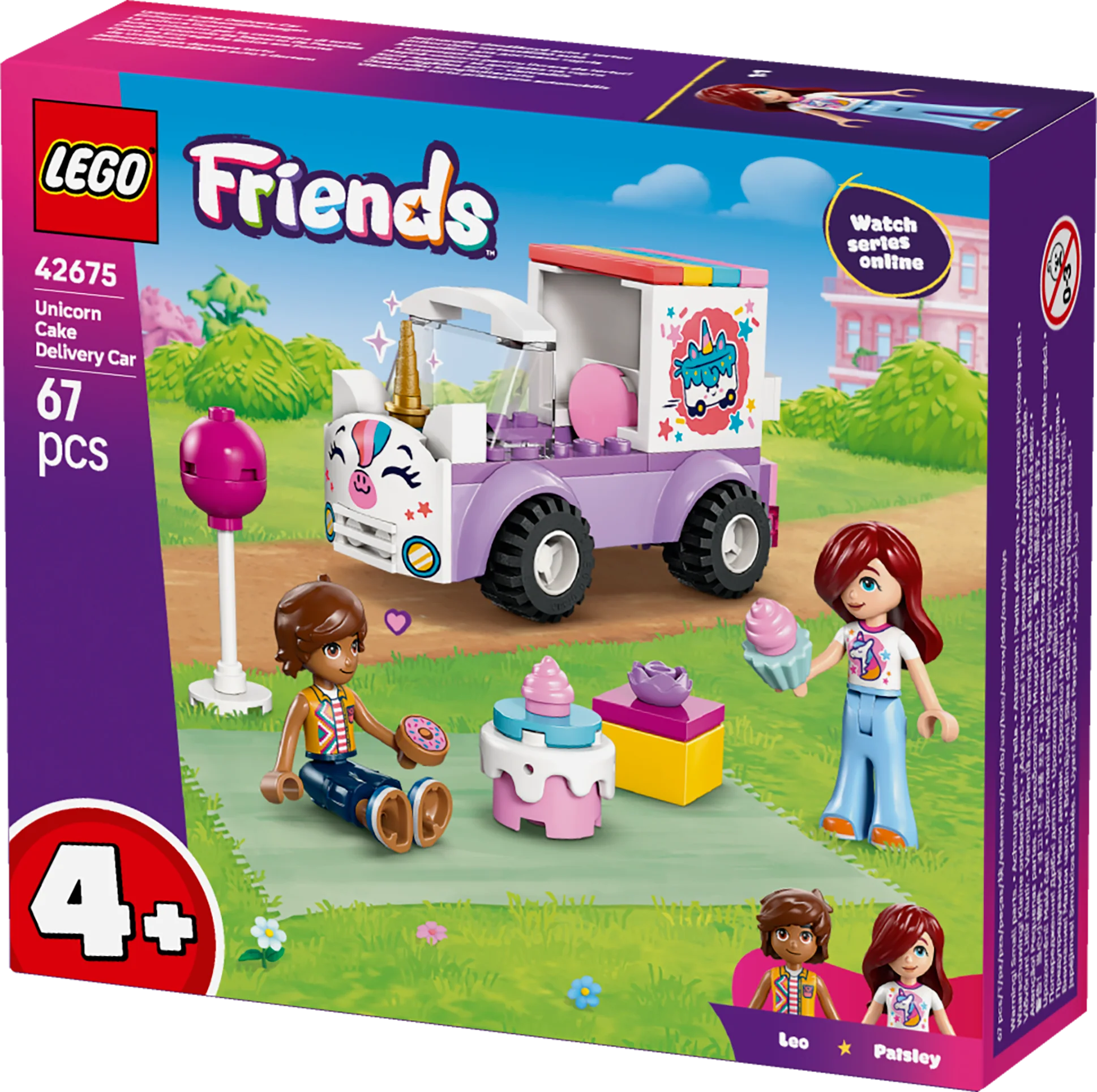 LEGO 42675 Friends Unicorn Cake Delivery Car - Image 4