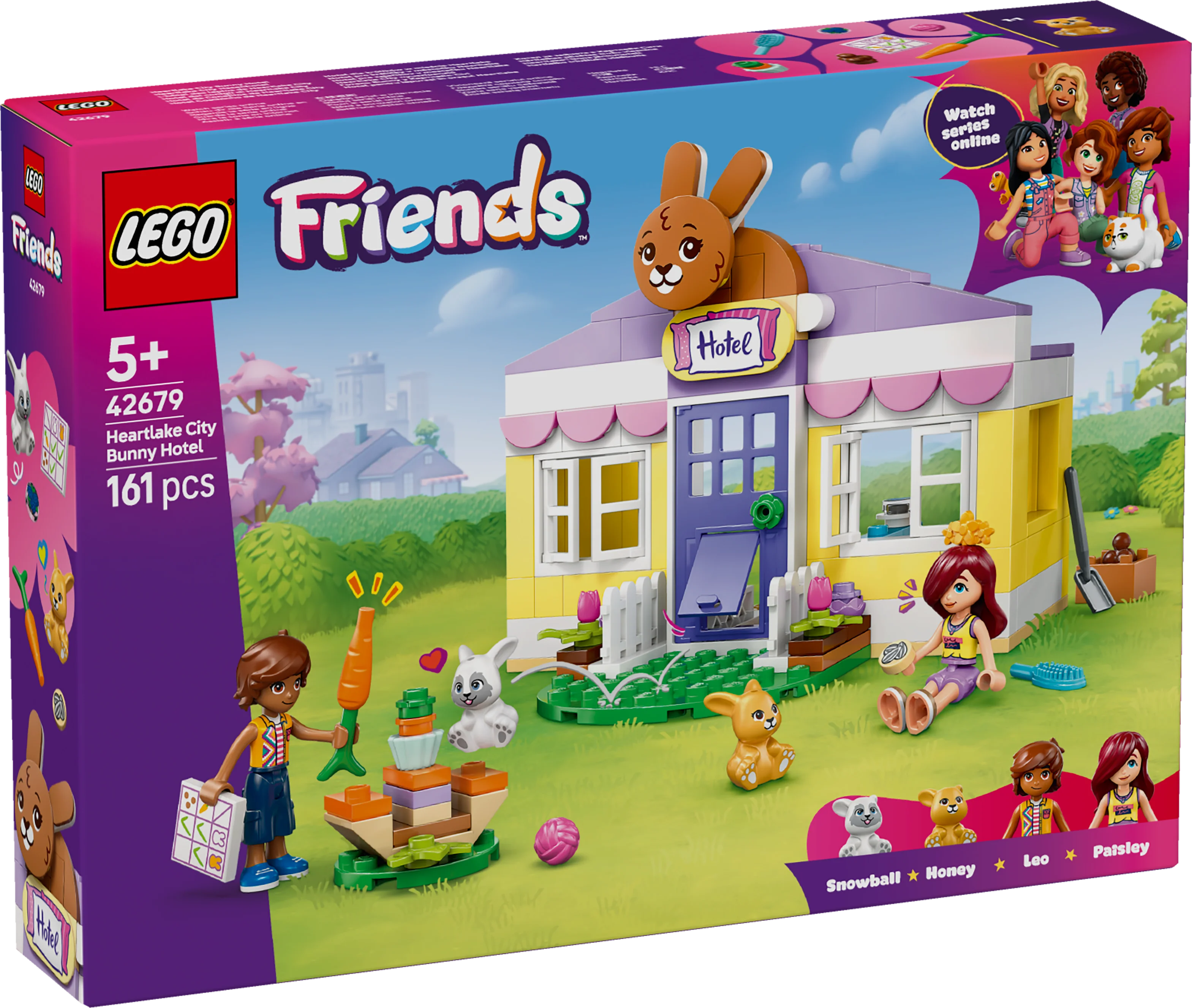 LEGO 42679 Friends Heartlake City Bunny Hotel - Image 4