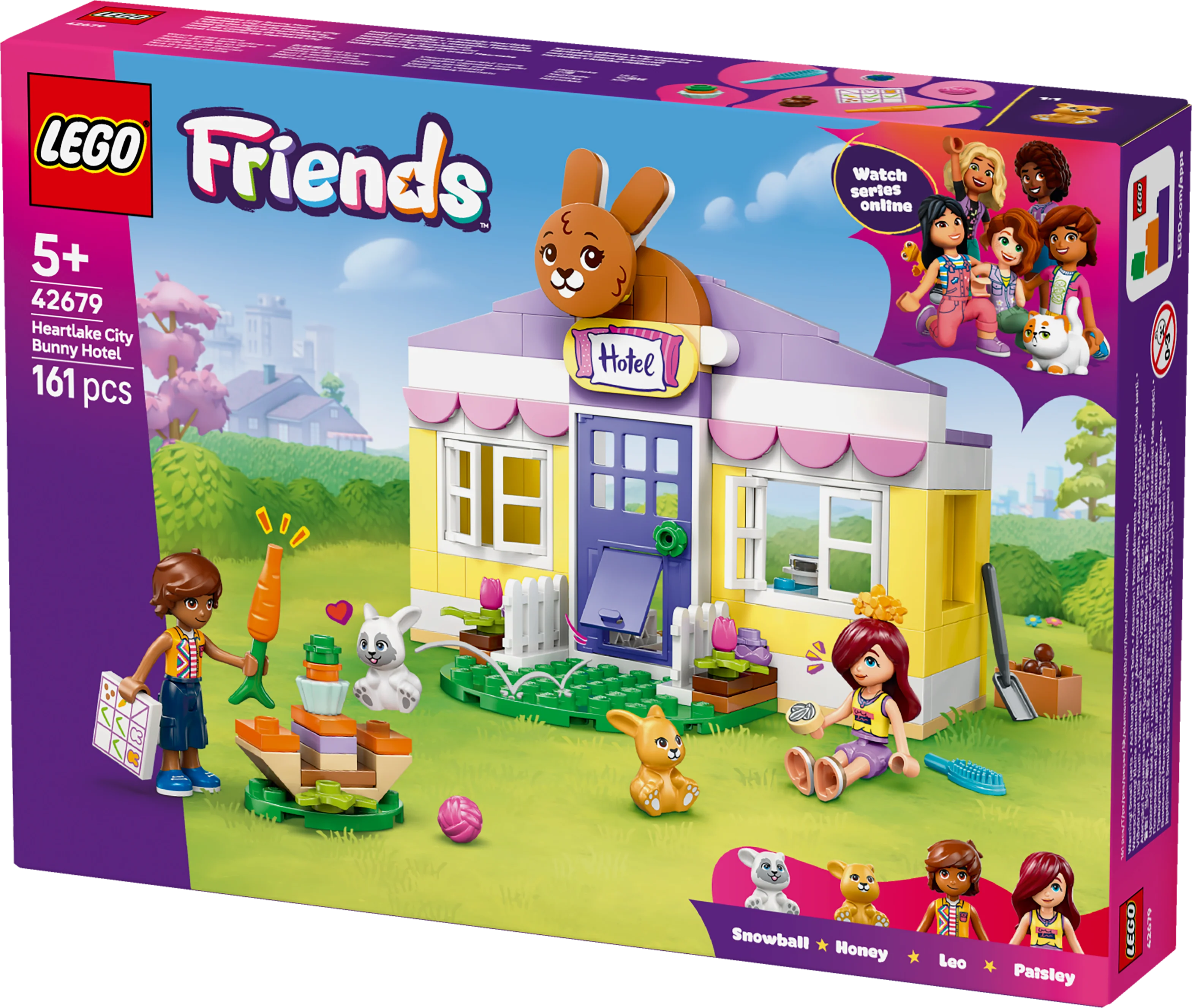 LEGO 42679 Friends Heartlake City Bunny Hotel - Image 5