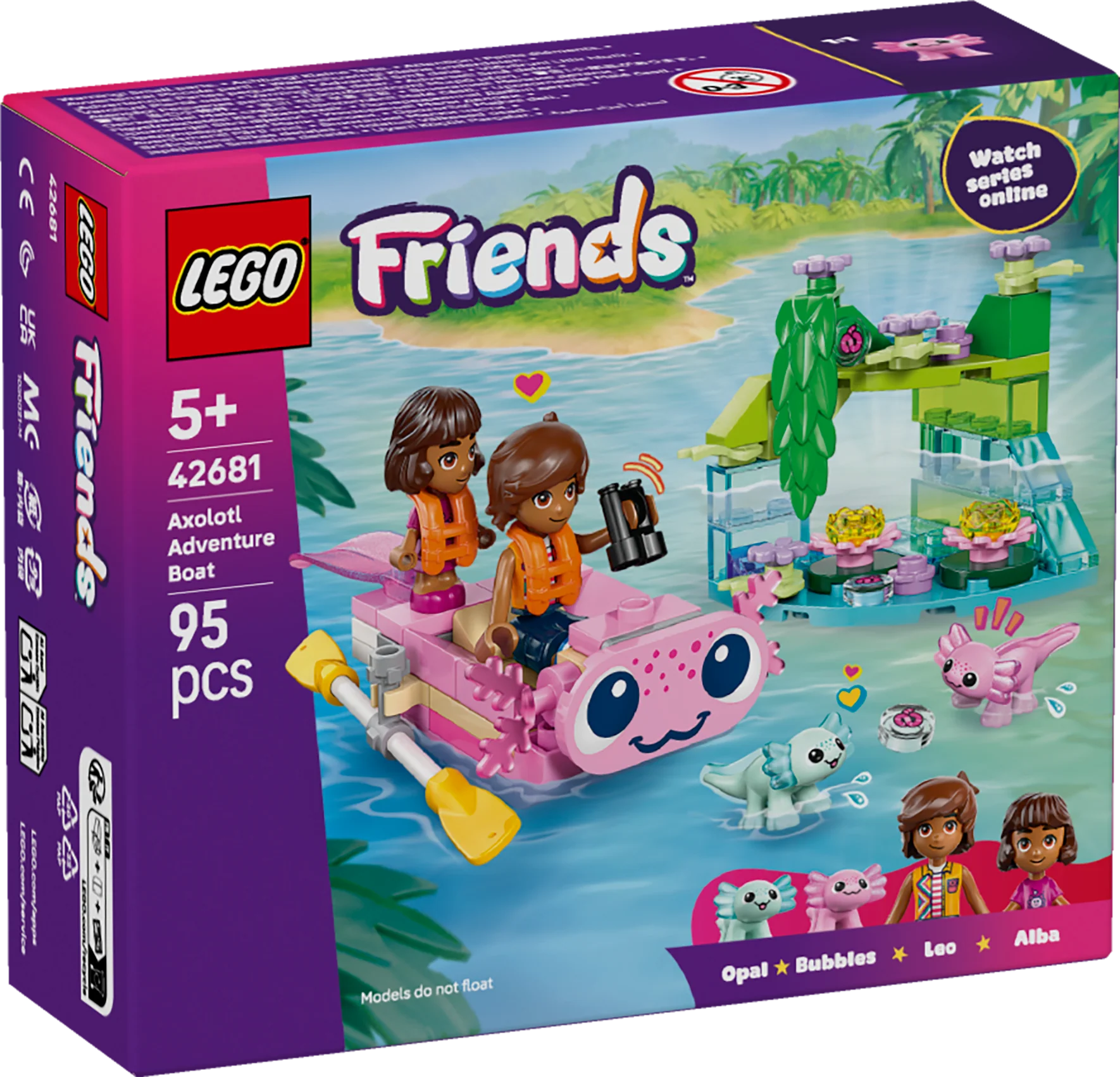 LEGO 42681 Friends Axolotl Adventure Boat - Image 4