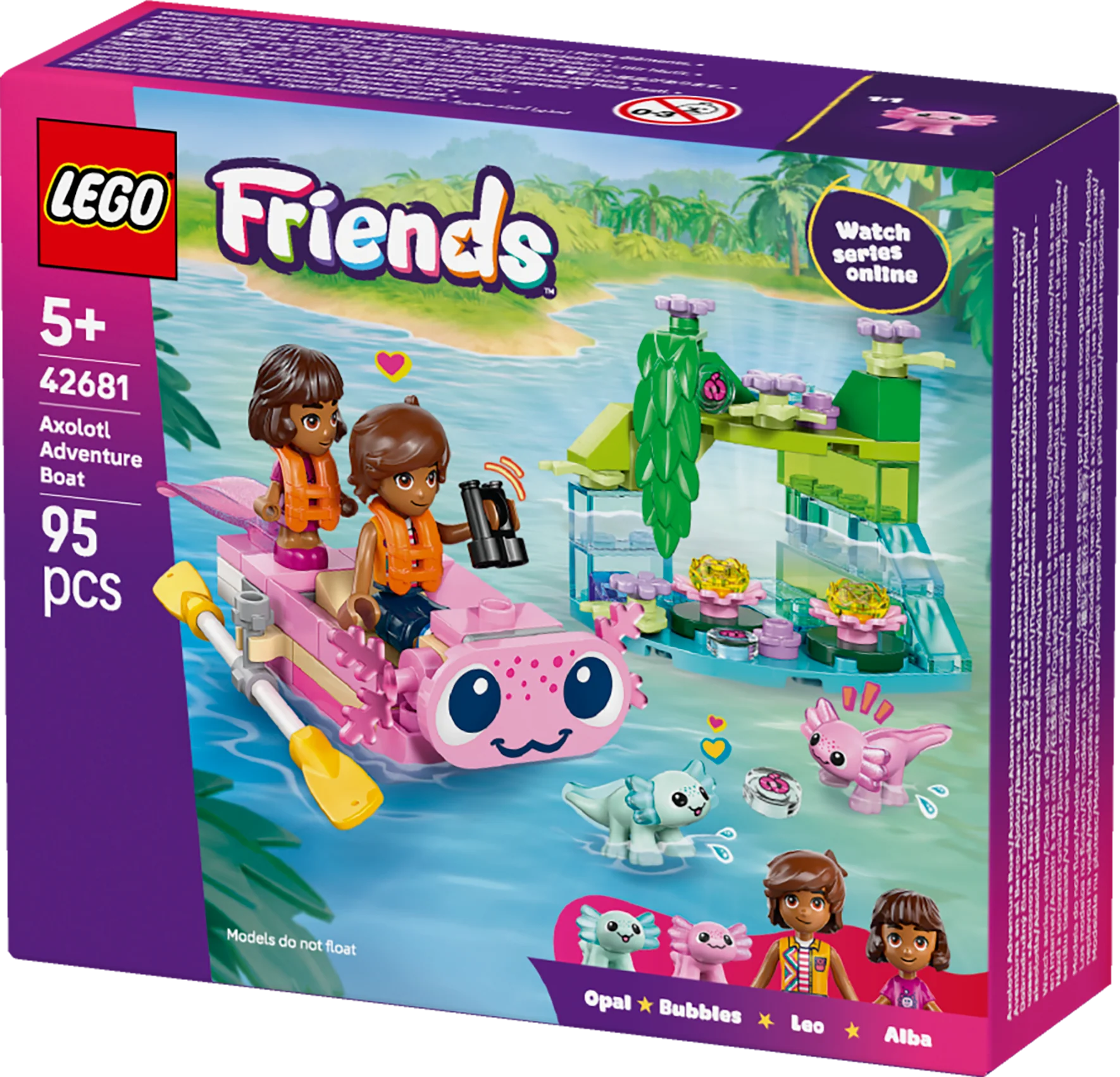 LEGO 42681 Friends Axolotl Adventure Boat - Image 5