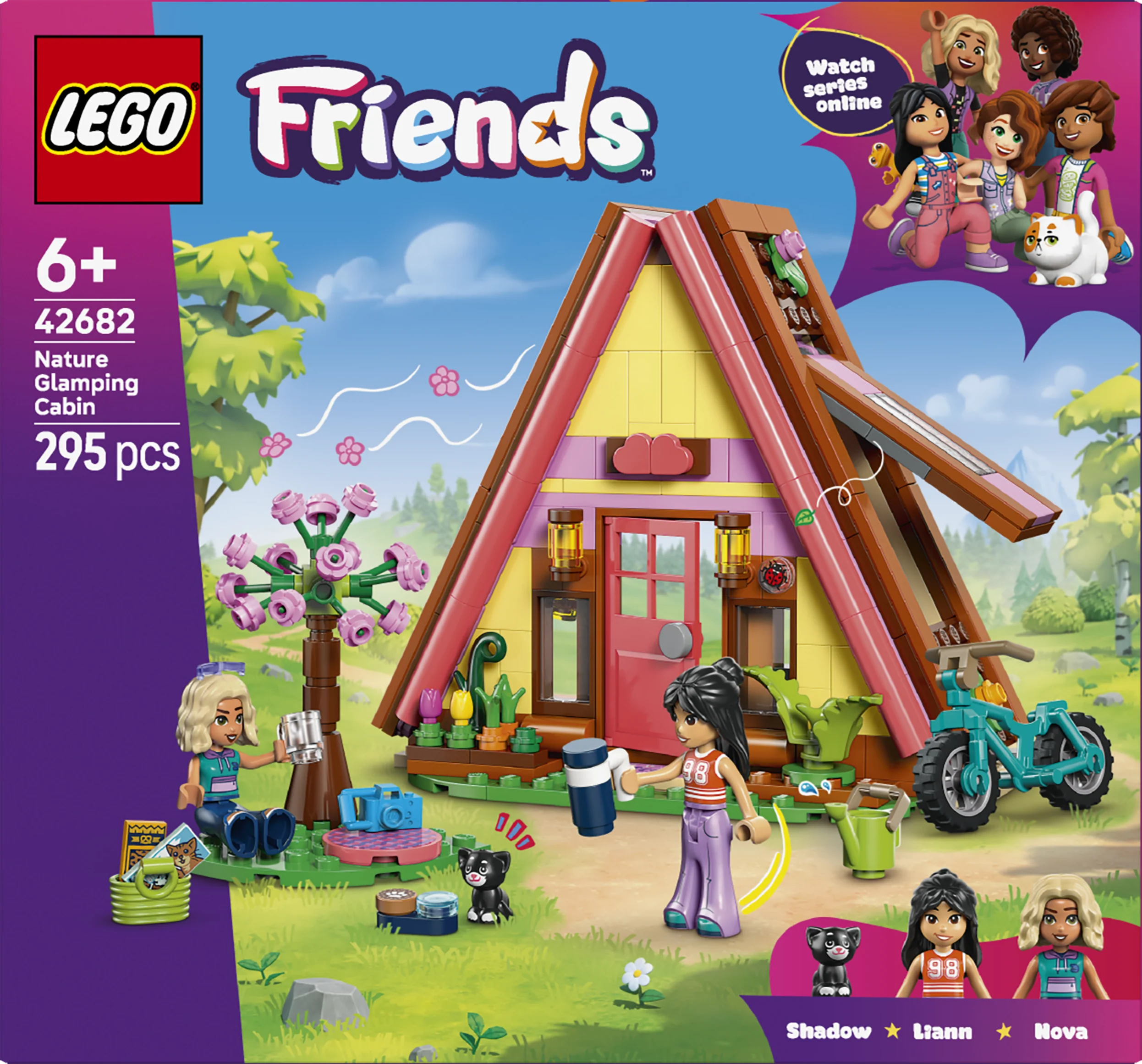 LEGO 42682 Friends Nature Glamping Cabin Building Toy - Image 3