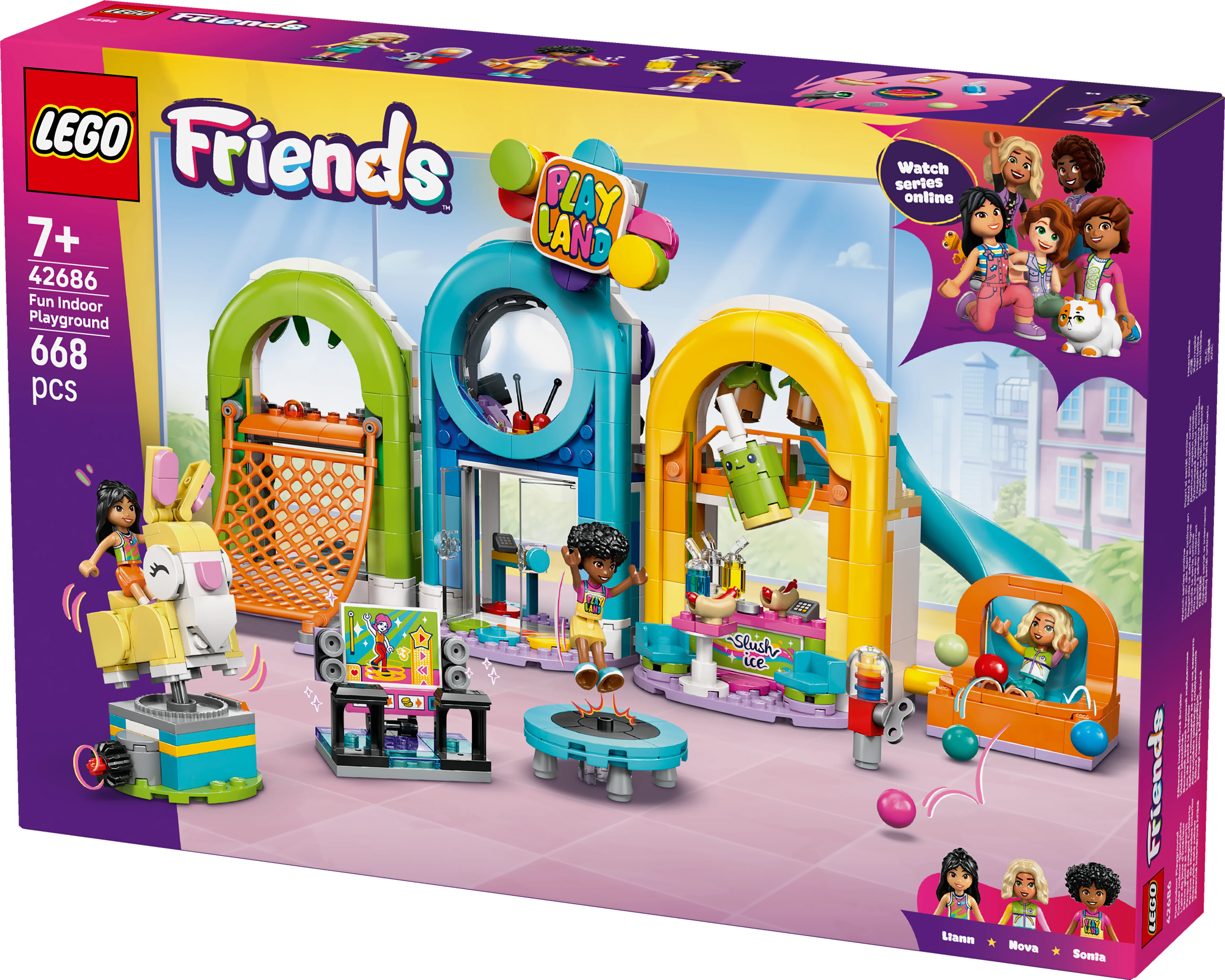 LEGO 42686 Friends Fun Indoor Playground - Image 5